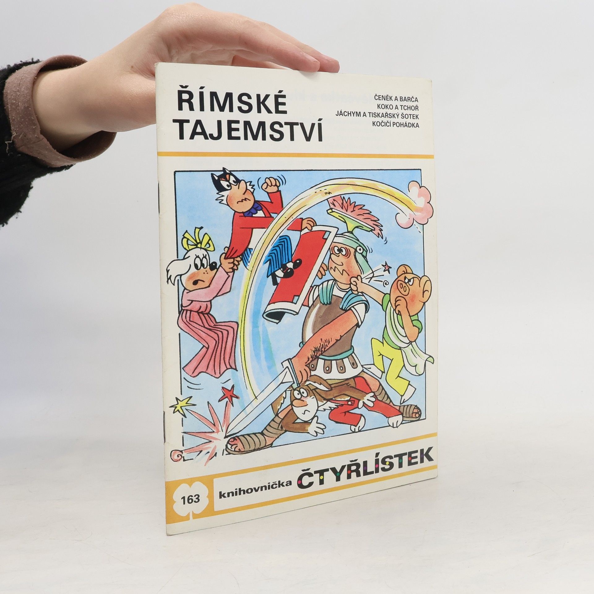 Ljuba Štíplová Čtyřlístek 163. Římské tajemství