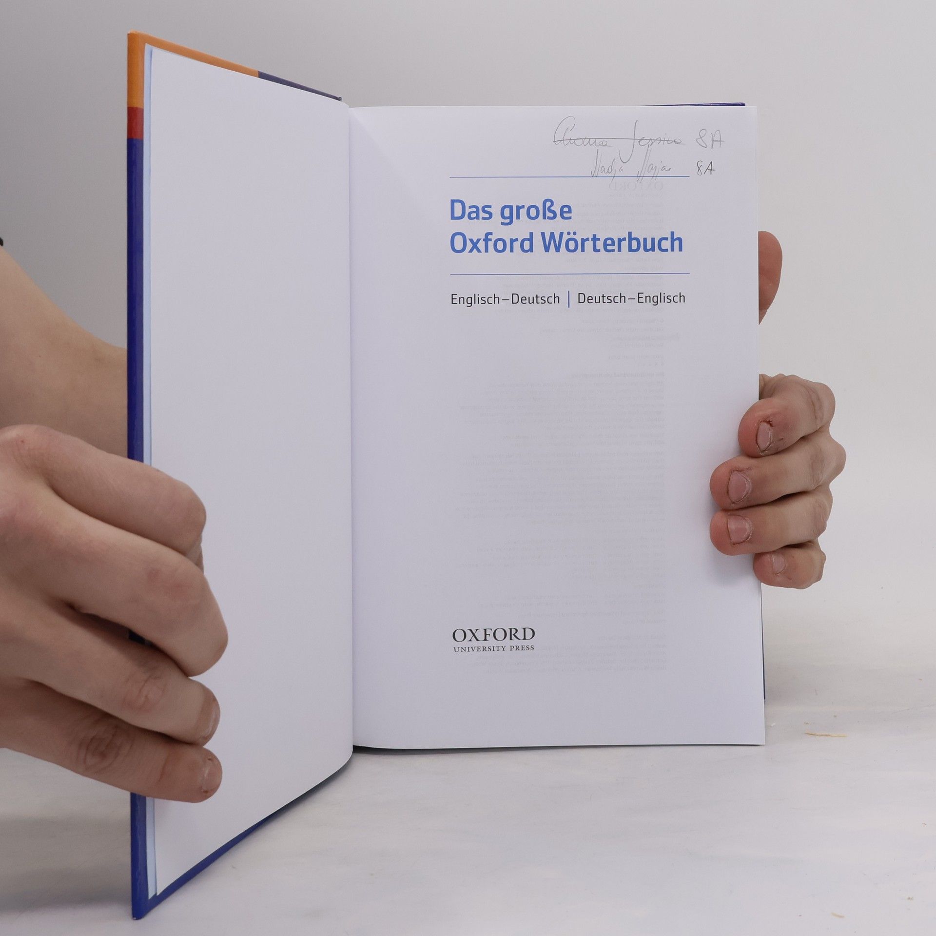 Collectif d'auteurs Das große Oxford-Wörterbuch : Englisch-Deutsch