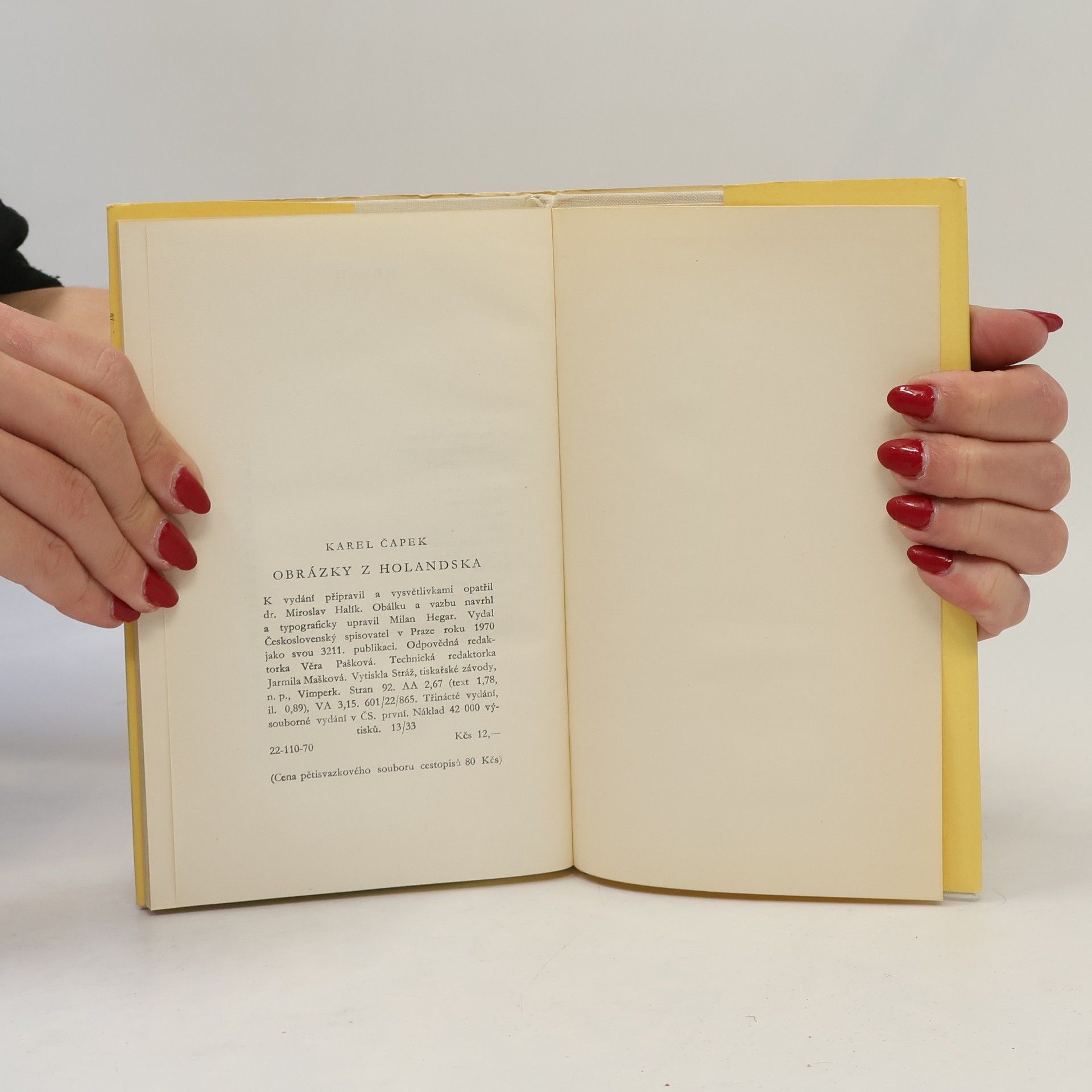 Karel Čapek Obrázky z Holandska