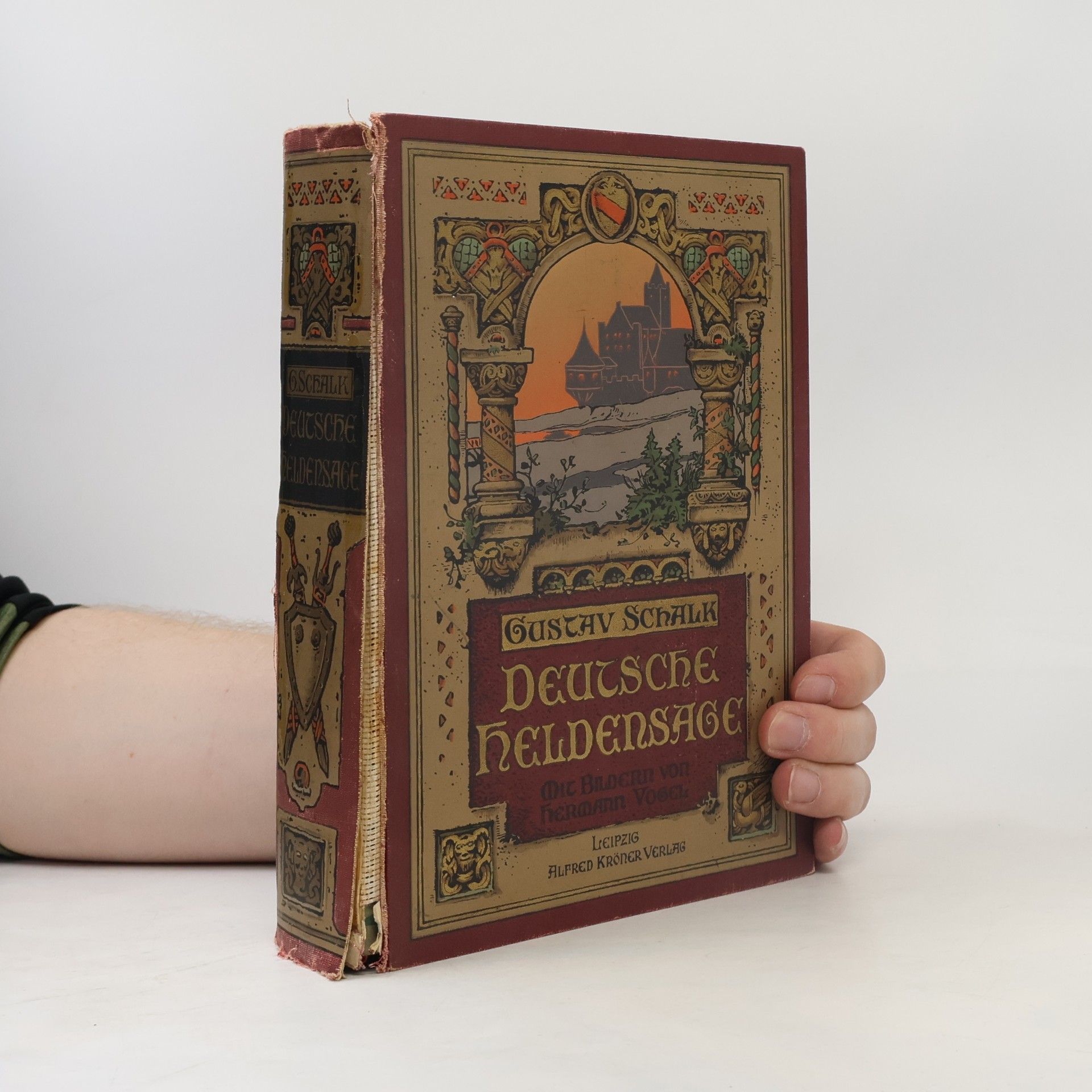 Gustav Schalk Deutsche Heldensage für Jugend und Volf