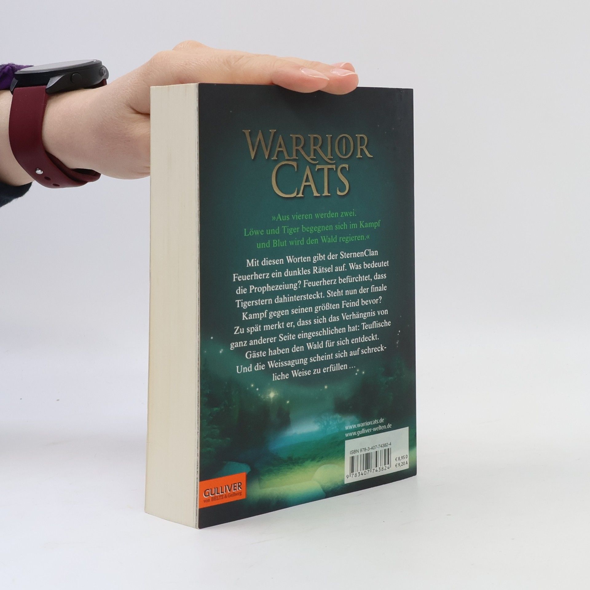 Erin Hunter Stunde der Finsternis