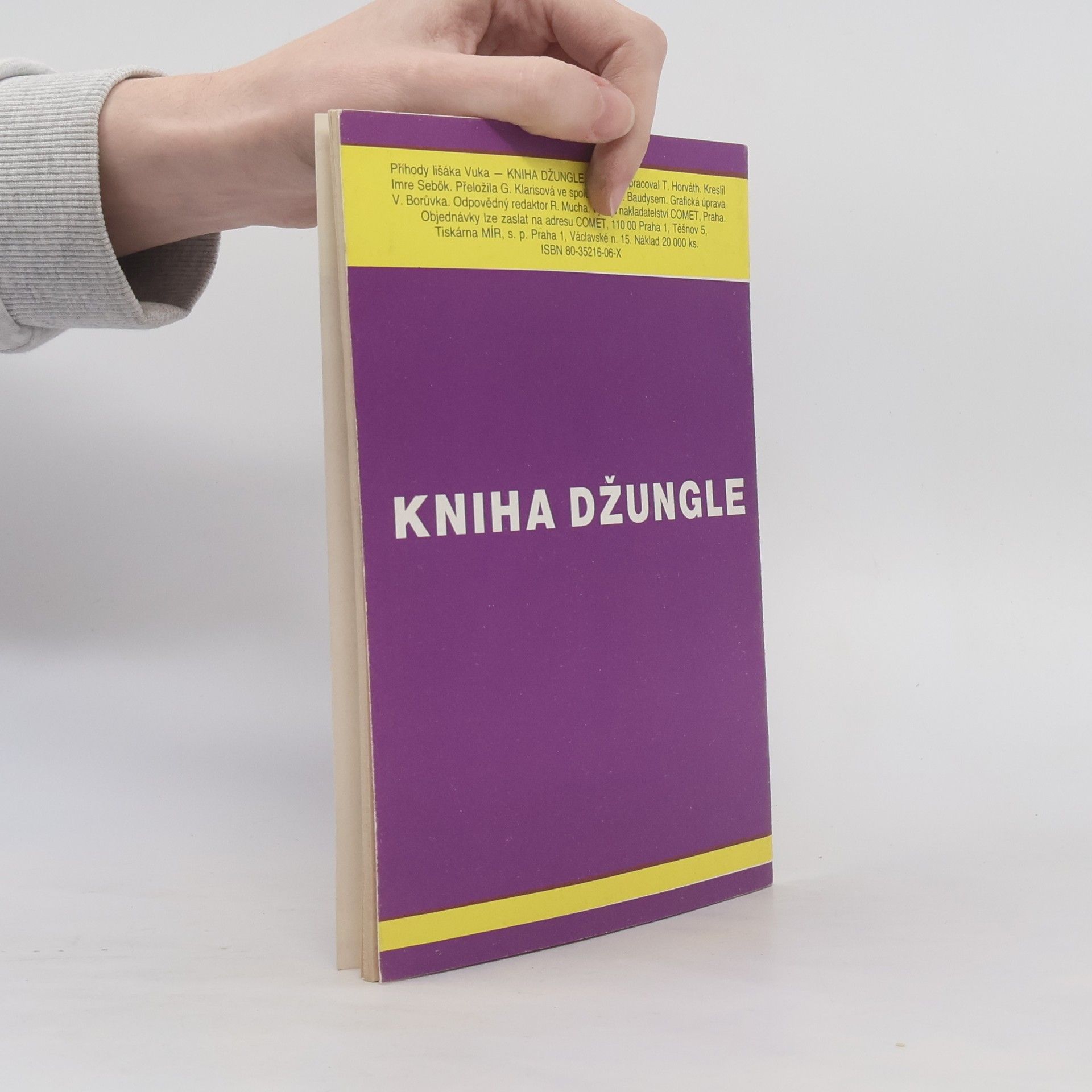 Imre Sebok Kniha džungle, Mauglího dobrodružství, Příhody lišáka Vuka