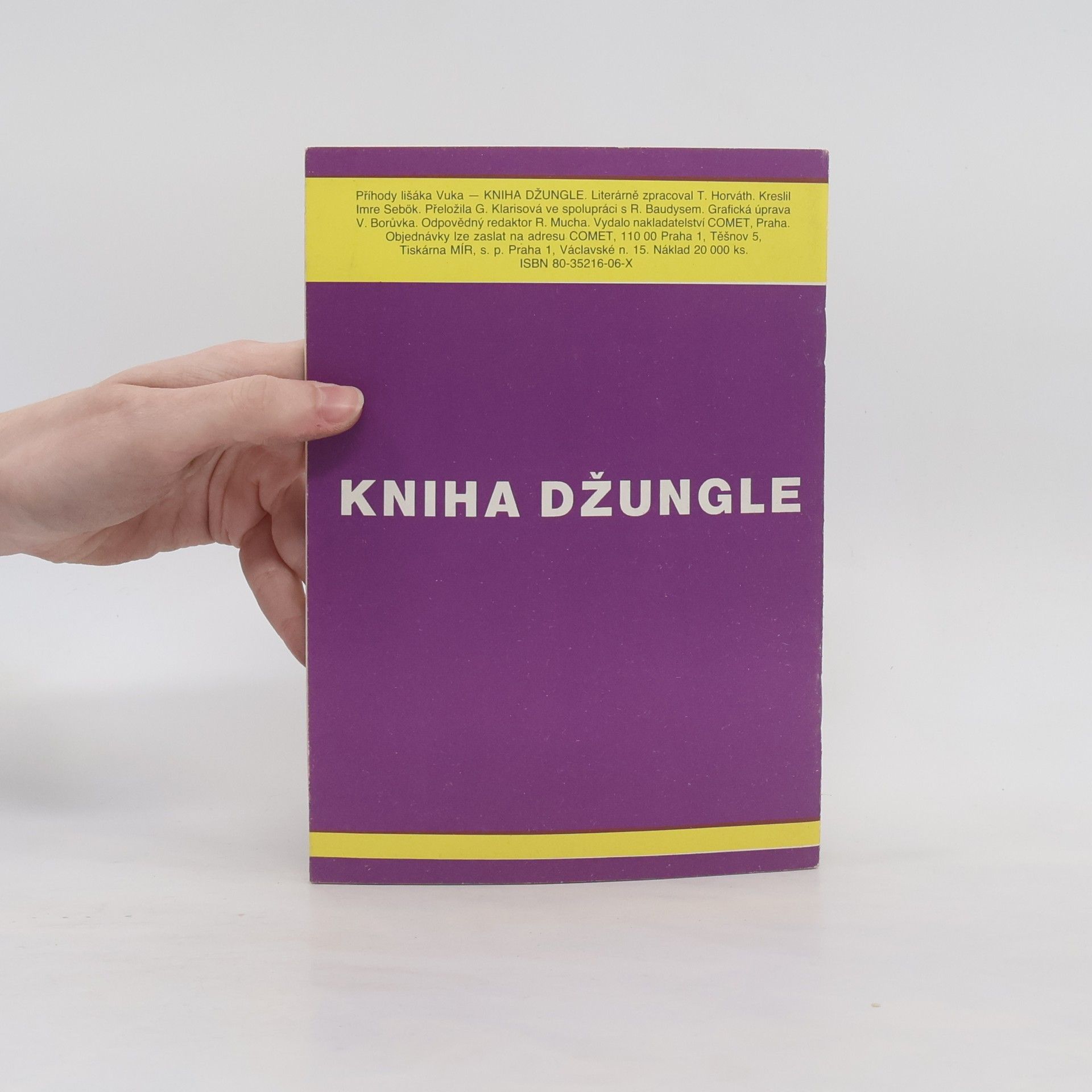 Imre Sebok Kniha džungle, Mauglího dobrodružství, Příhody lišáka Vuka
