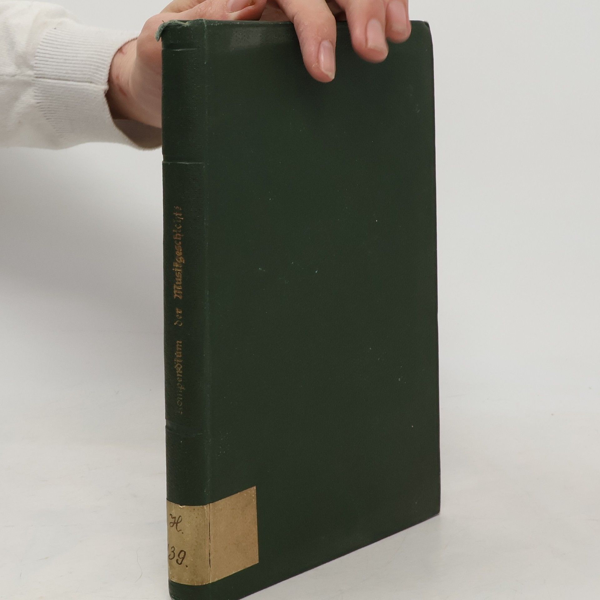 Adolf Prosniz Compendium der Musikgeschichte II. 1600-1750