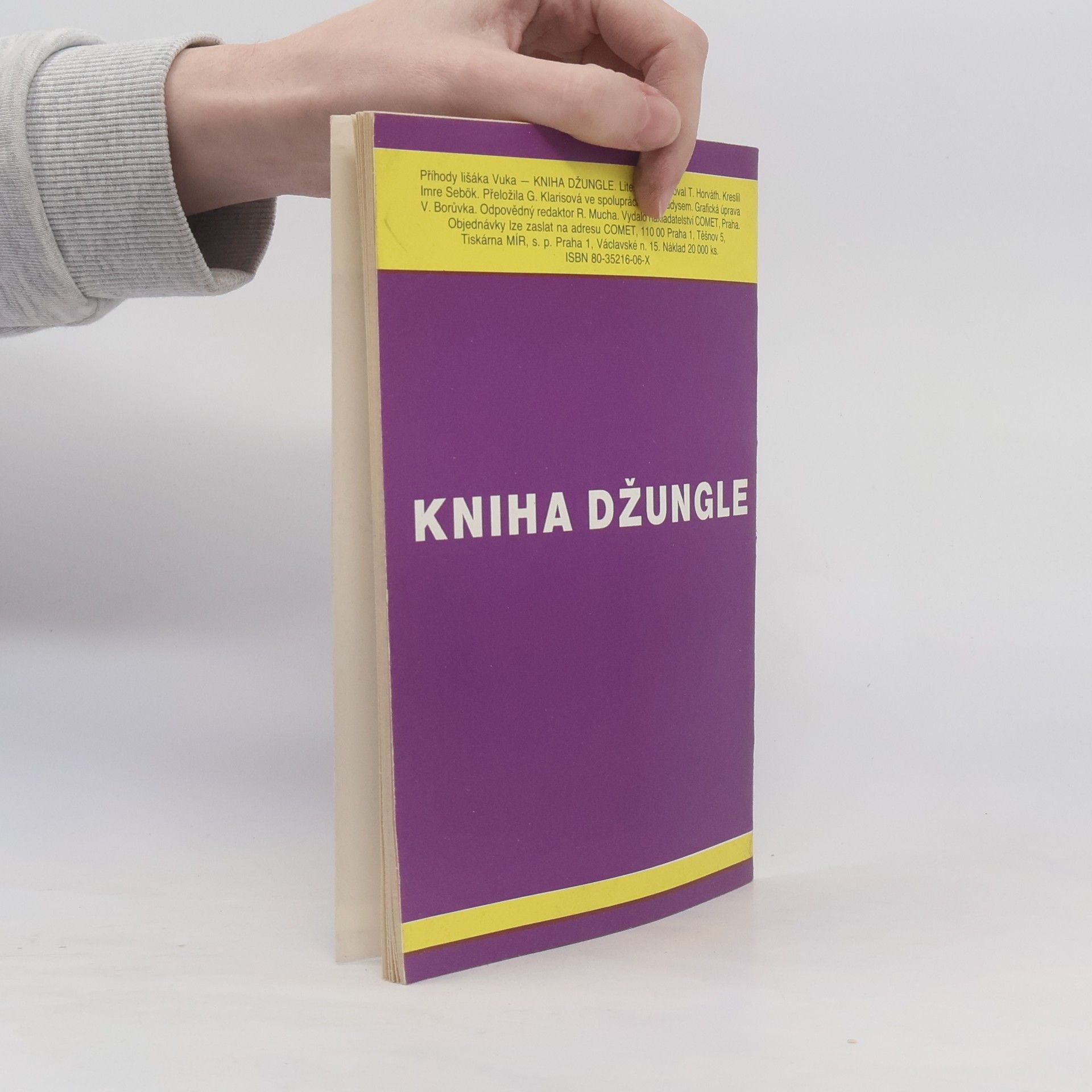 Imre Sebok Kniha džungle, Mauglího dobrodružství, Příhody lišáka Vuka