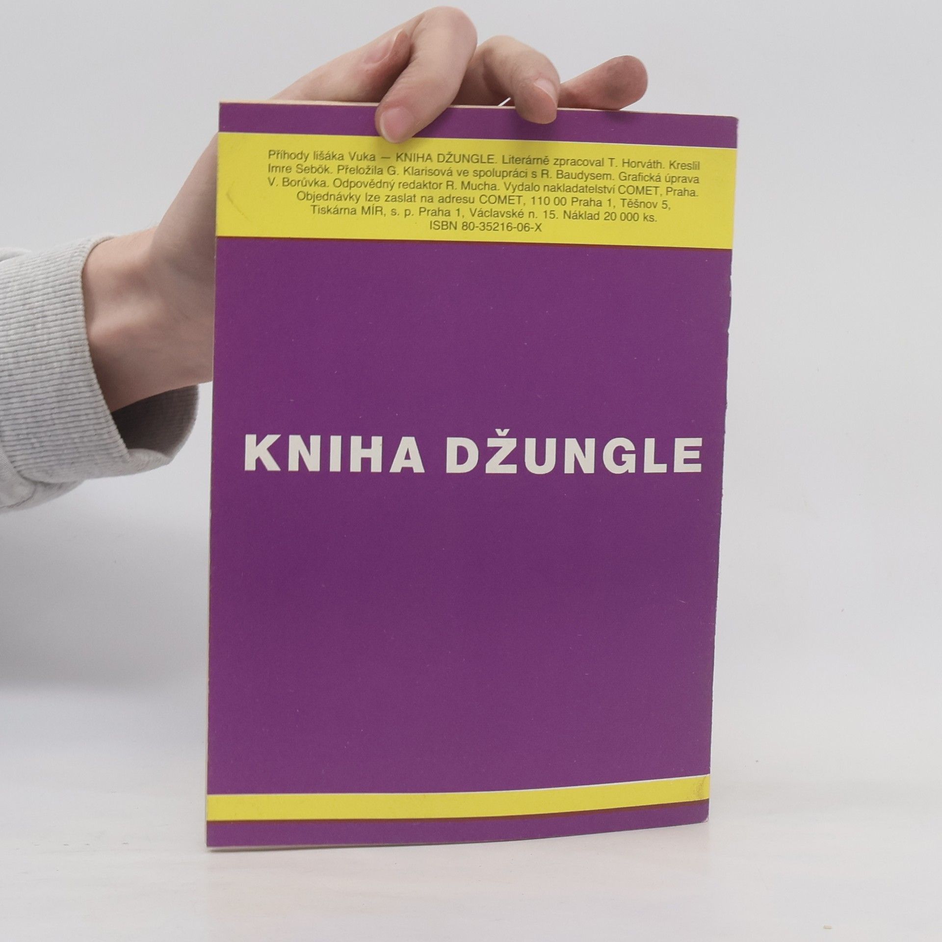 Imre Sebok Kniha džungle, Mauglího dobrodružství, Příhody lišáka Vuka