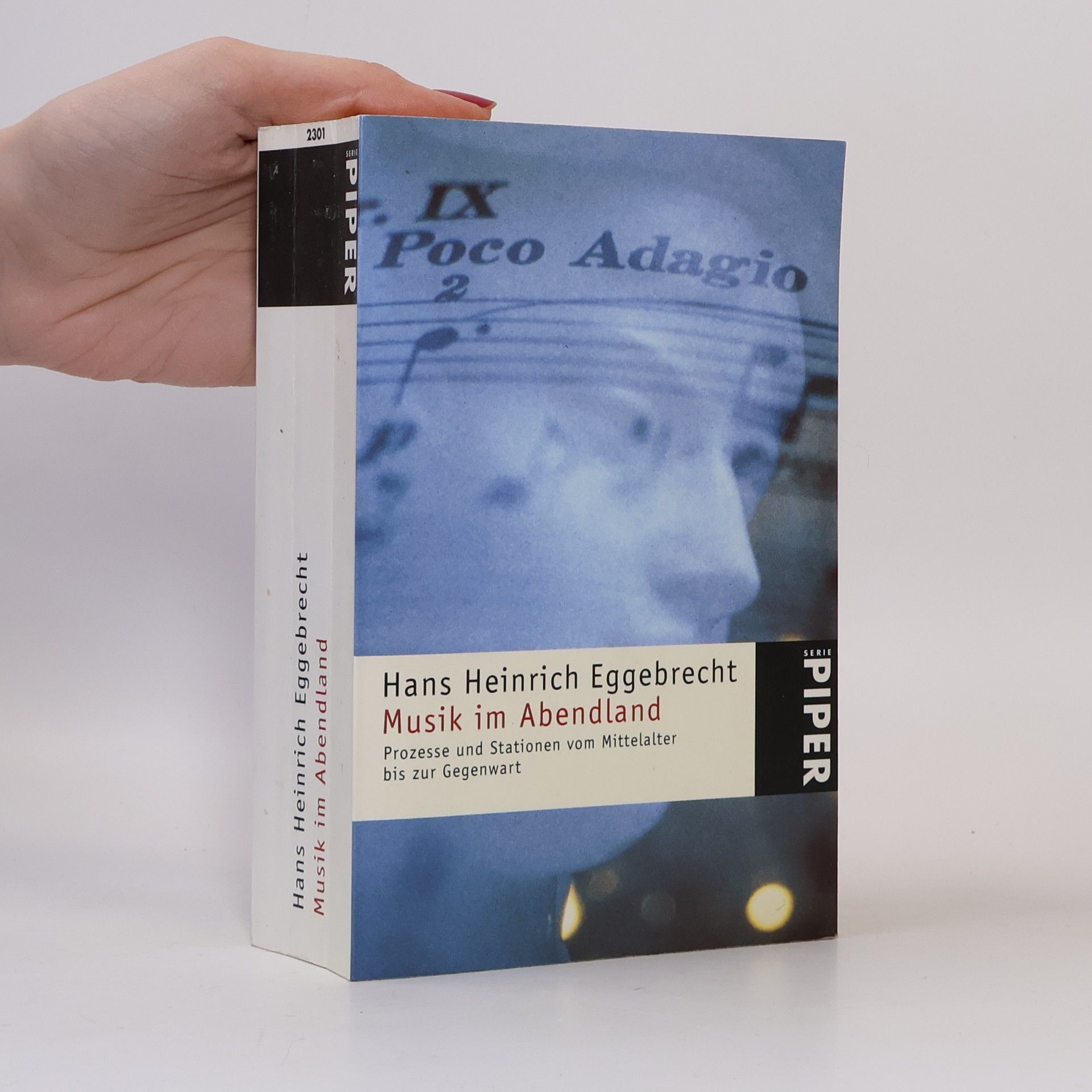 Hans Heinrich Eggebrecht Musik im Abendland