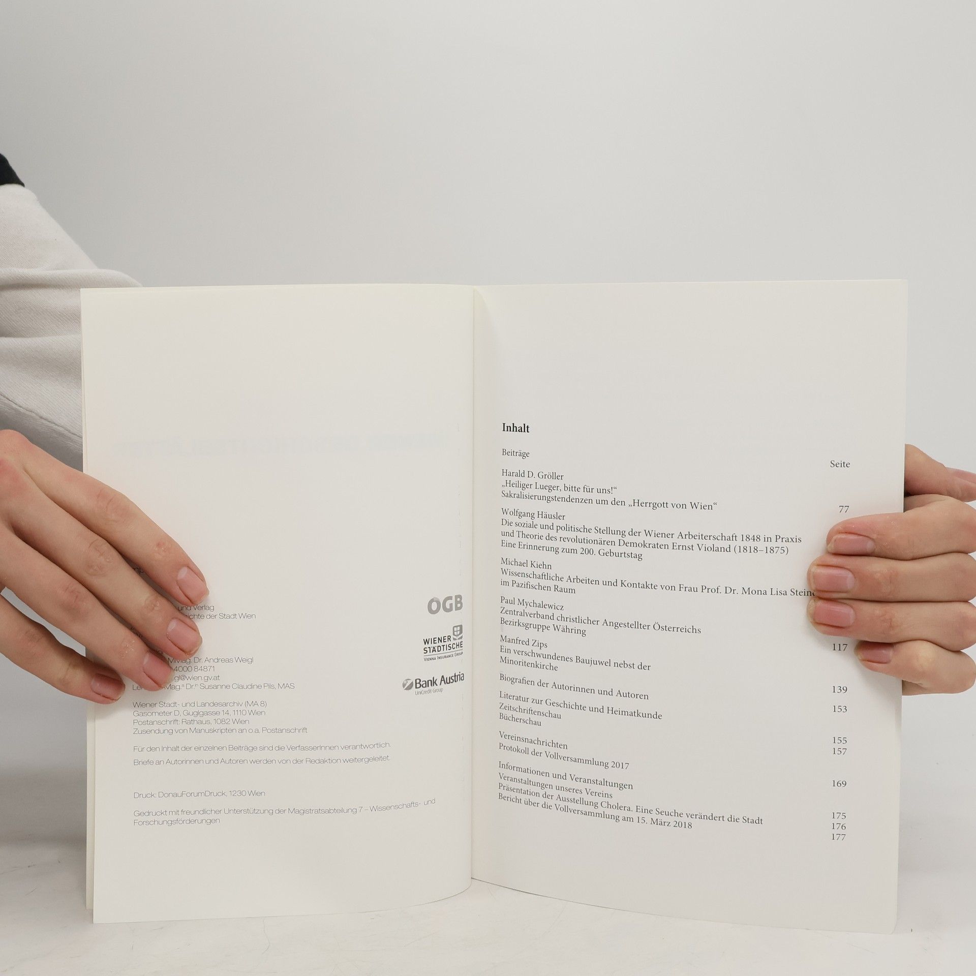 kolektiv Wiener Geschichtsblätter. Heft 2/2018