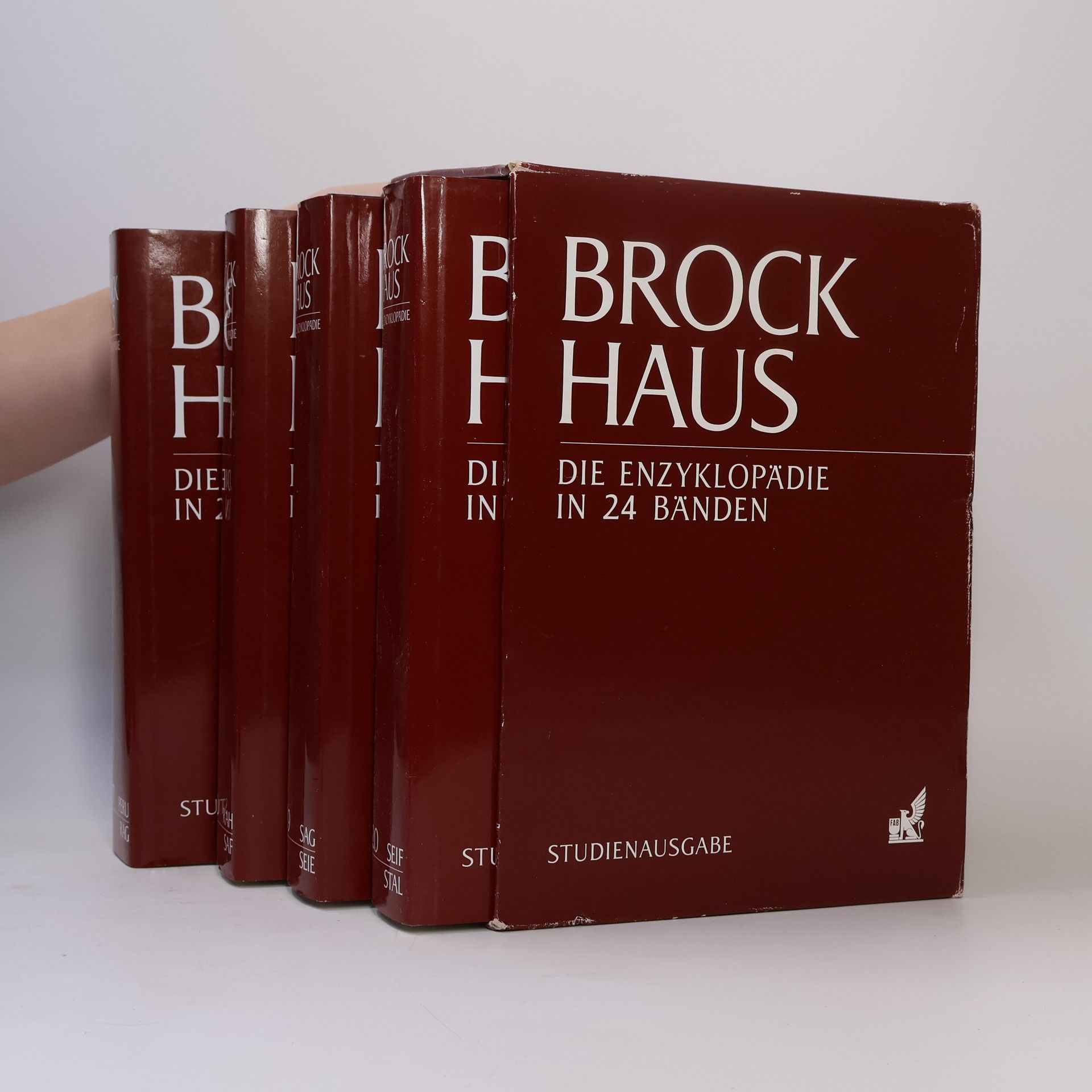 Various authors Brockhaus 7-10. Die Enzyklopädie in 24 Bänden