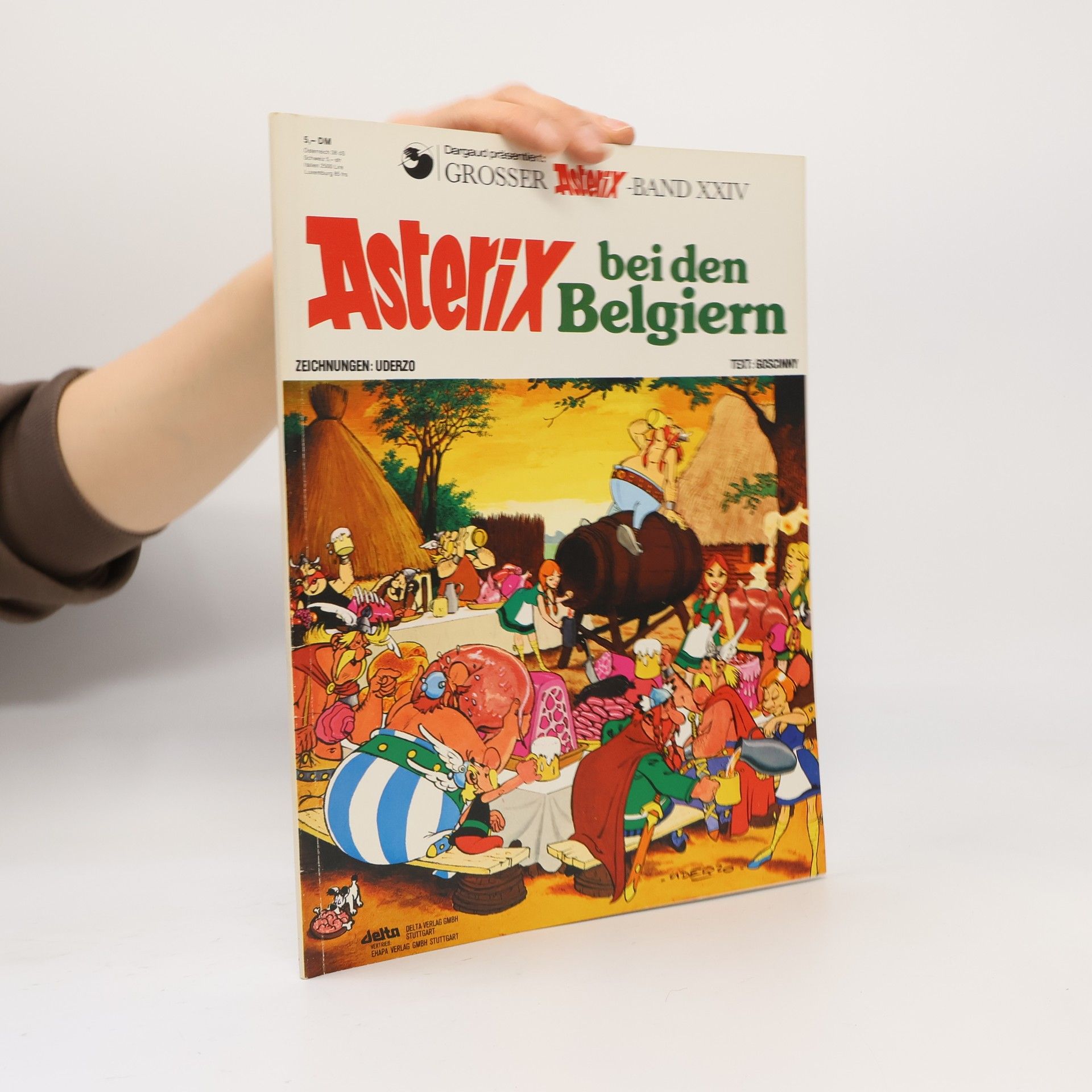 René Goscinny Asterix bei den Belgiern