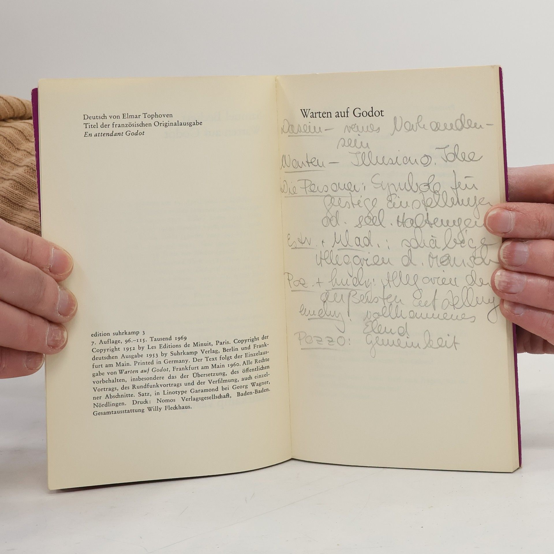 Samuel Beckett Warten auf Godot