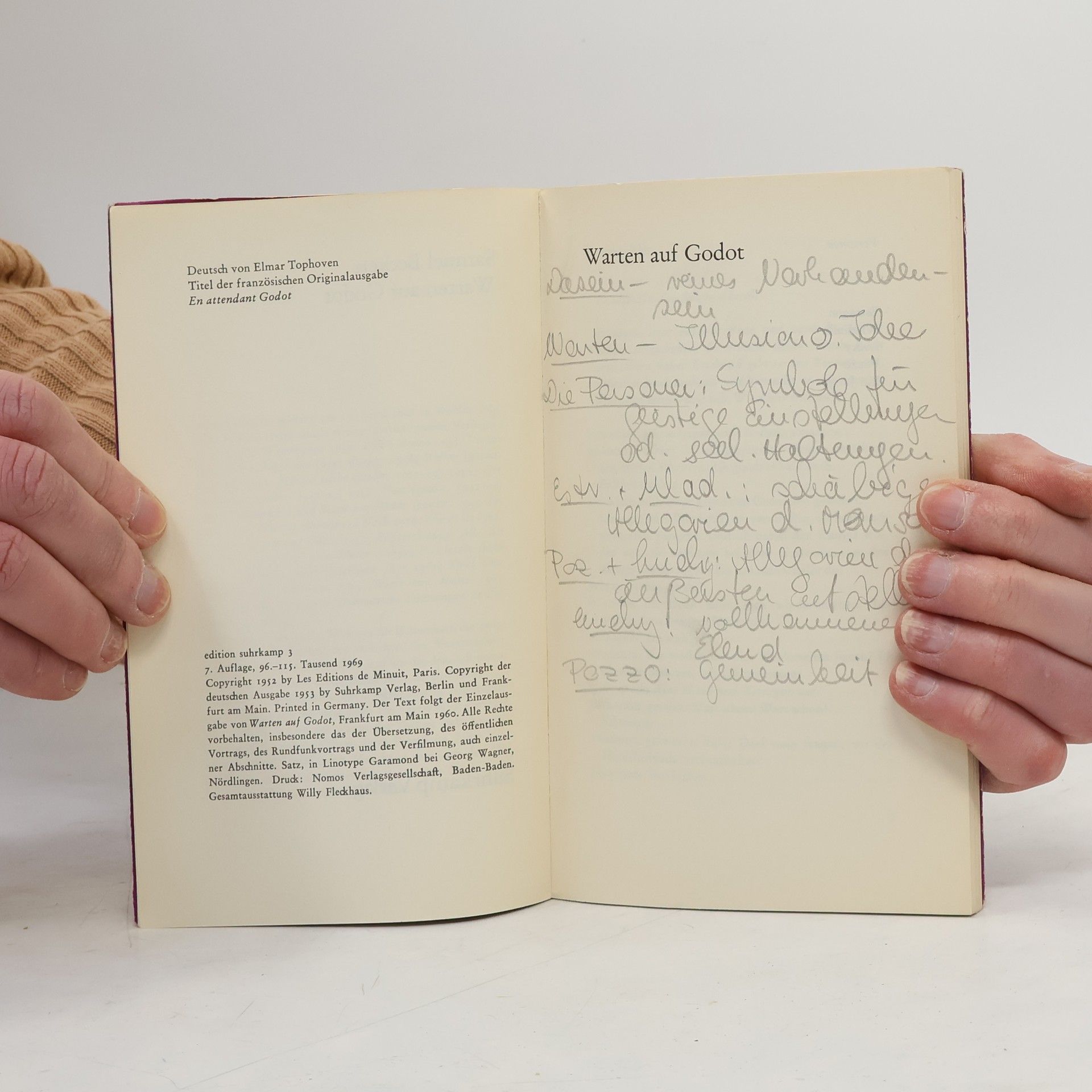 Samuel Beckett Warten auf Godot