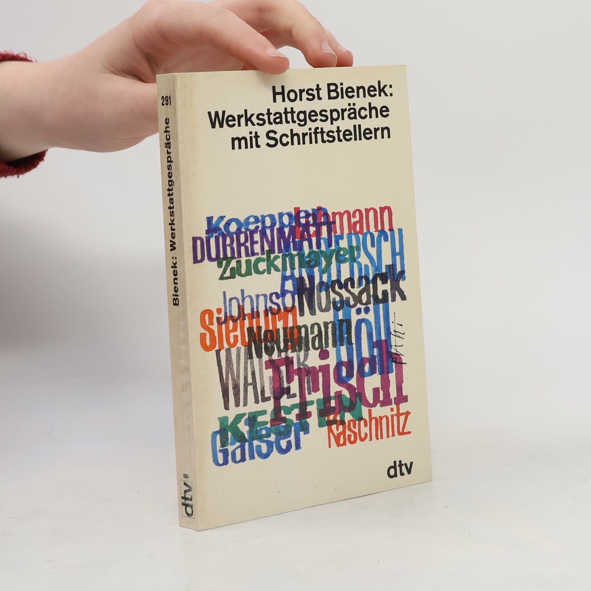 Horst Bienek Werkstattgespräche mit Schriftstellern