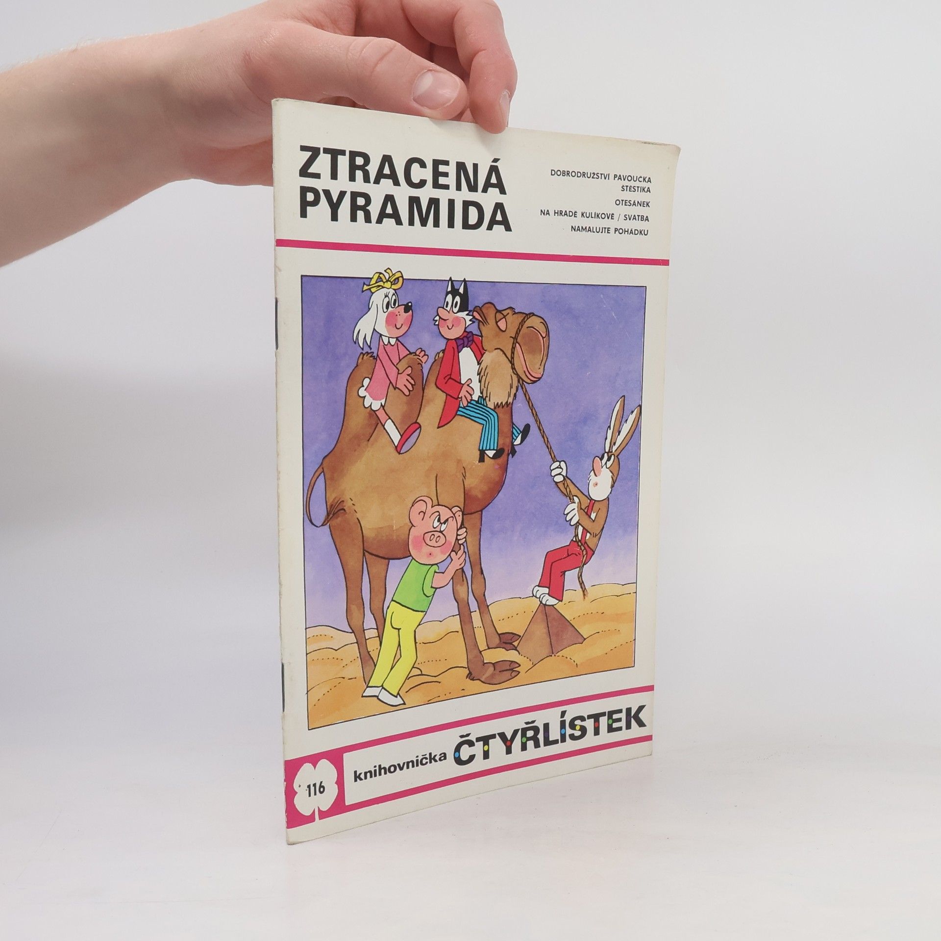 Čtyřlístek 116. Ztracená pyramida