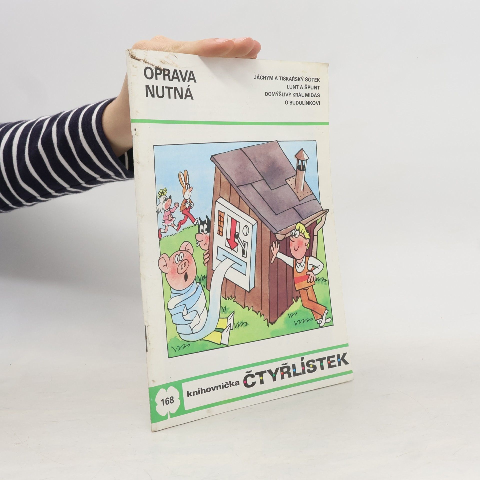 Ljuba Štíplová Čtyřlístek 168. Oprava nutná