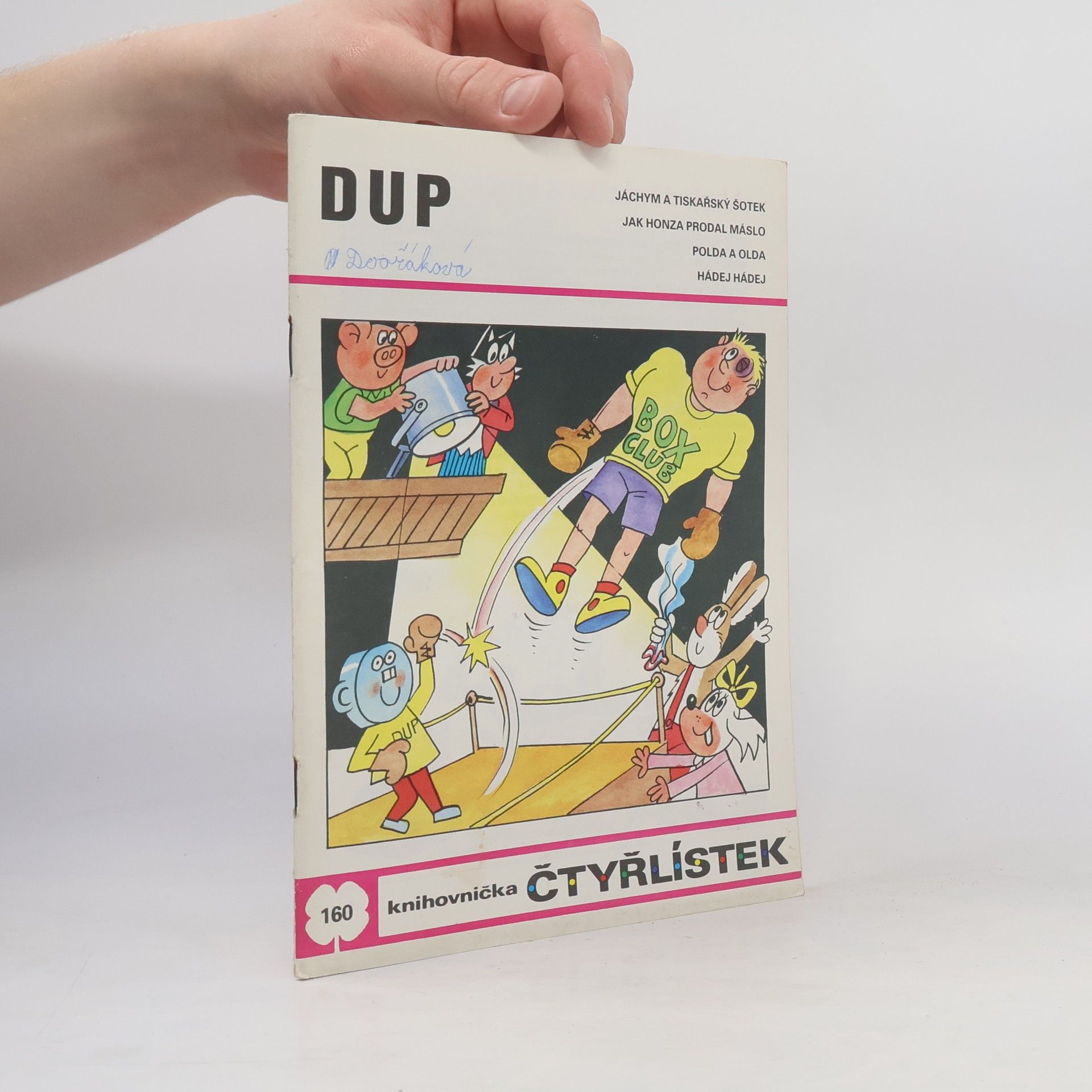 Jaroslav Němeček Čtyřlístek 160. Dup