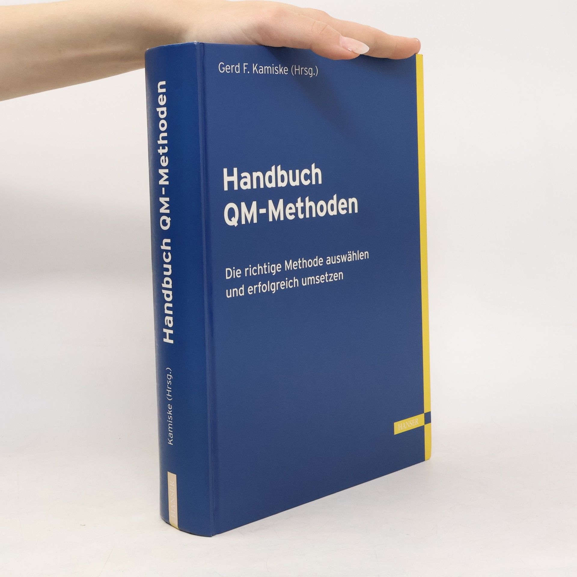 Gerd F. Kamiske Handbuch QM-Methoden
