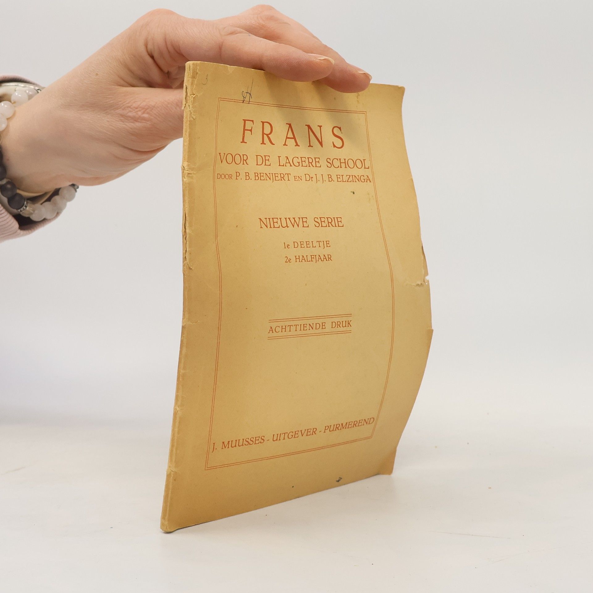 P. B. Benjert. Frans voor de lagere school