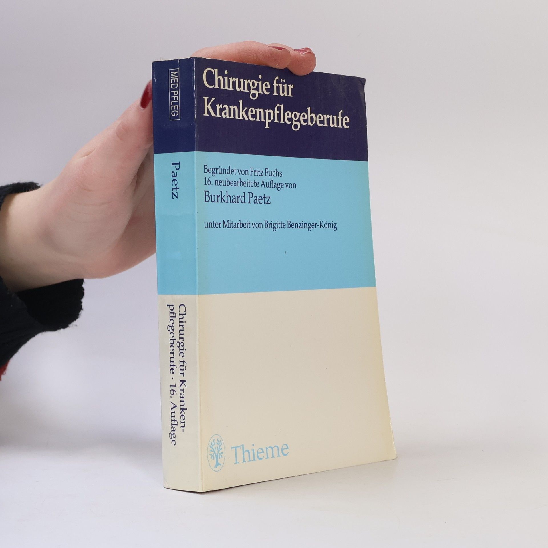 Fritz Fuchs Chirurgie für Krankenpflegeberufe