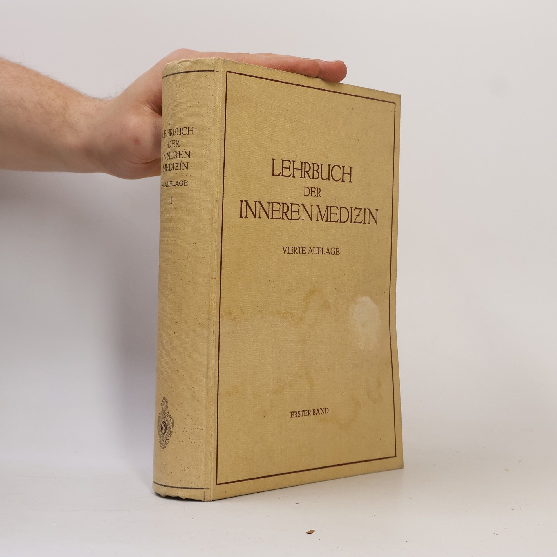 Collectif d'auteurs Lehrbuch der inneren Medizin I