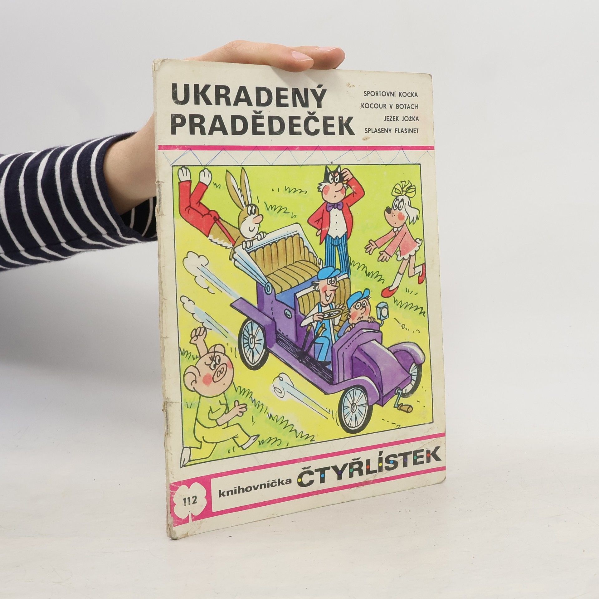 Jaroslav Němeček Čtyřlístek 112. Ukradený pradědeček