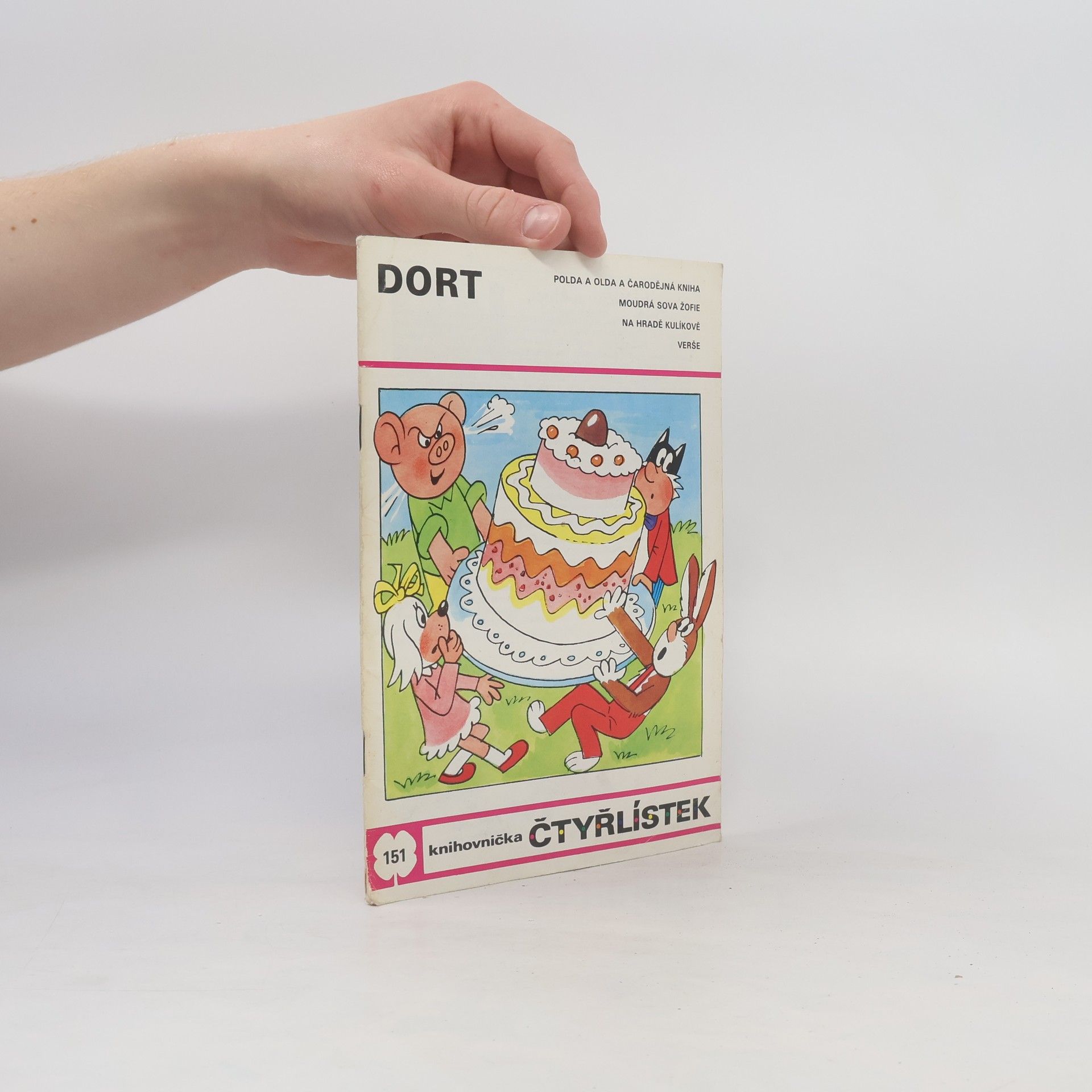 Jaroslav Němeček Čtyřlístek 151. Dort