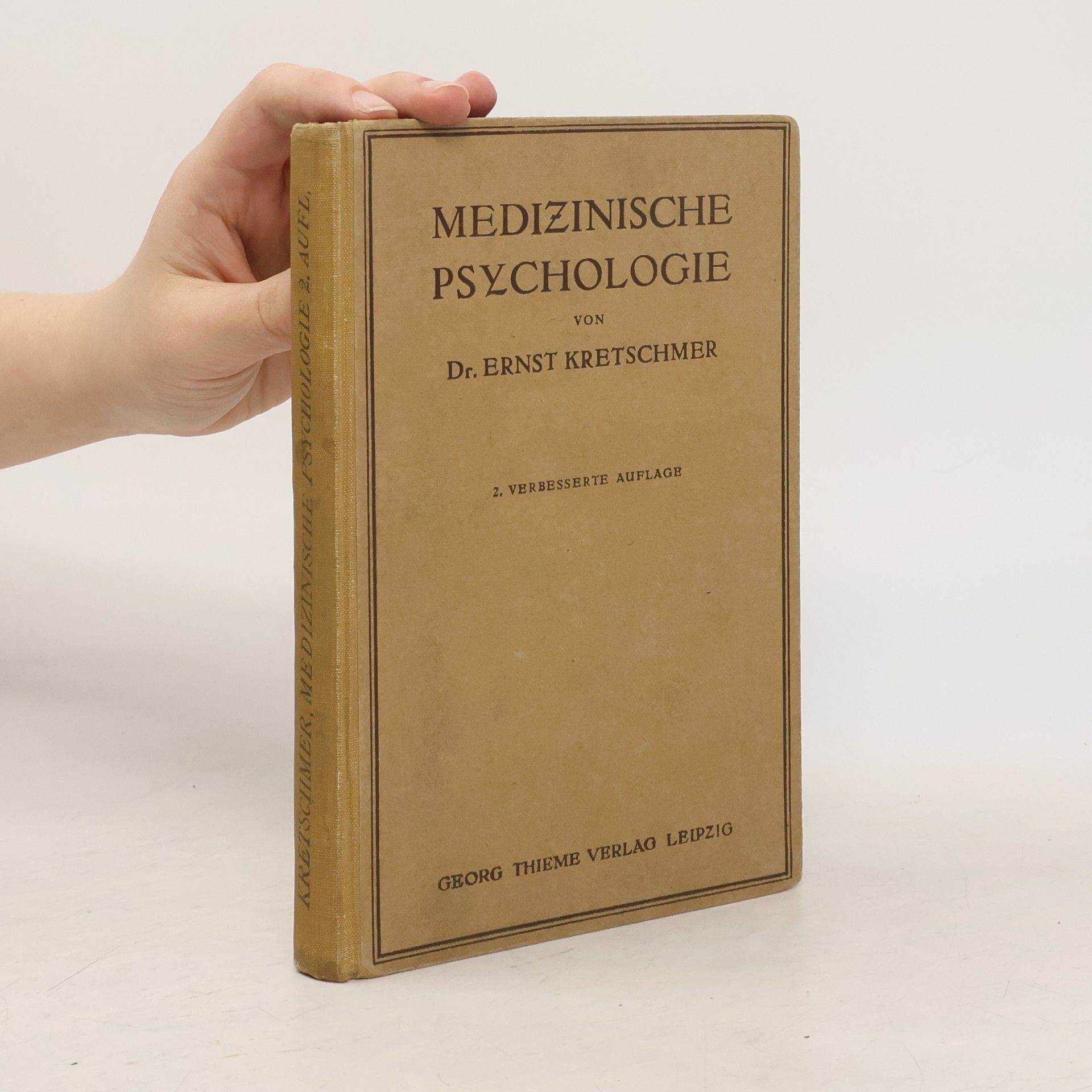 Ernst Kretschmer Medizinische Psychologie
