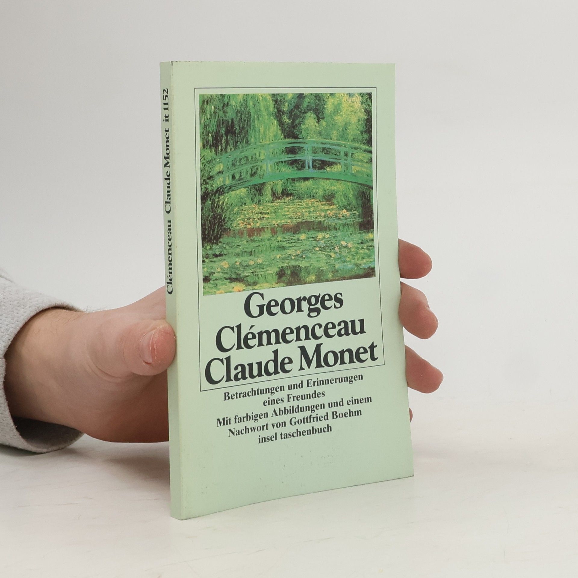 Georges Clemenceau Claude Monet