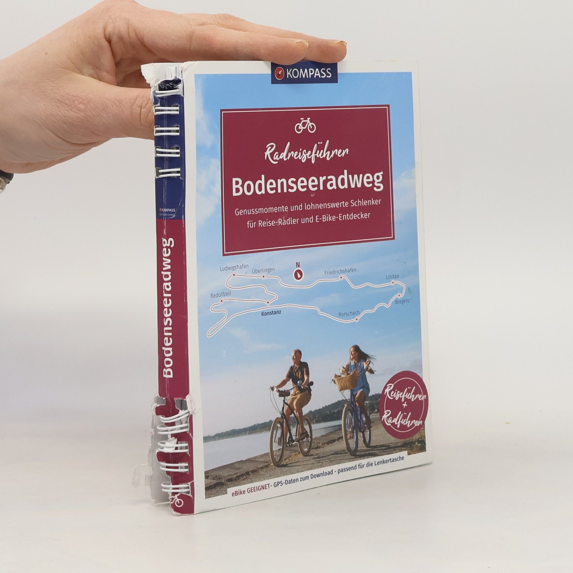 Raphaela Moczynski KOMPASS Radreiseführer Bodenseeradweg