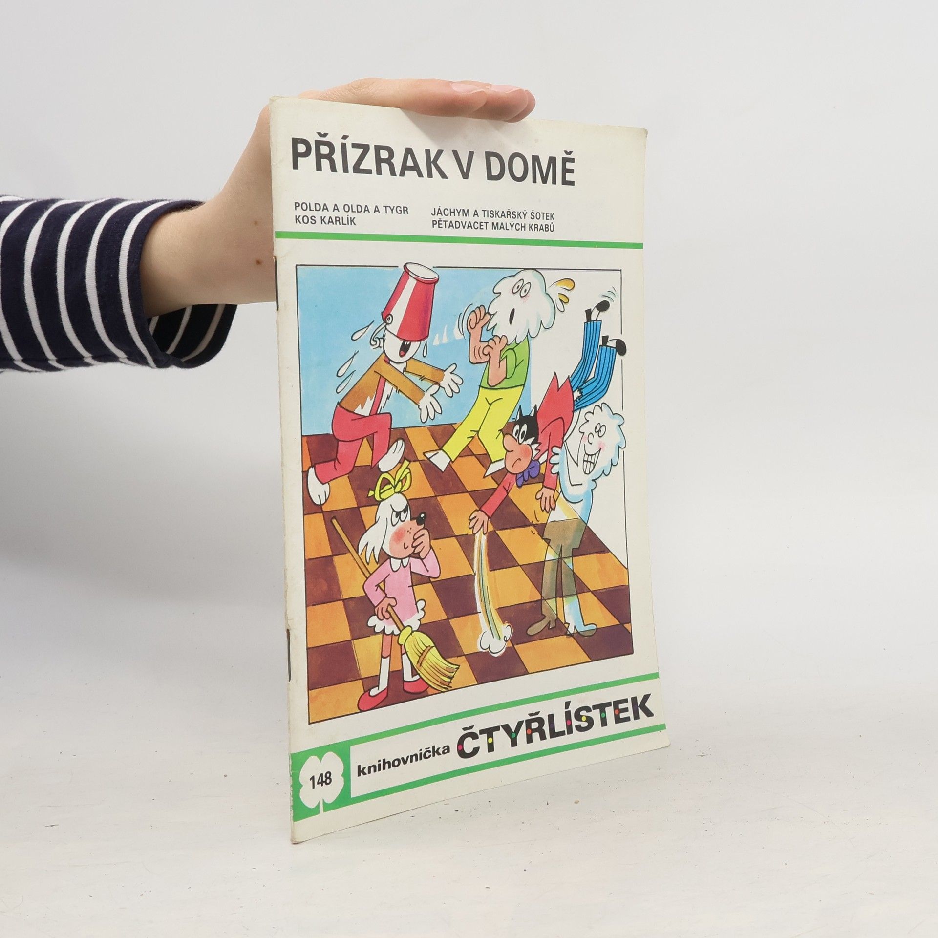 Ljuba Štíplová Čtyřlístek 148. Přízrak v domě