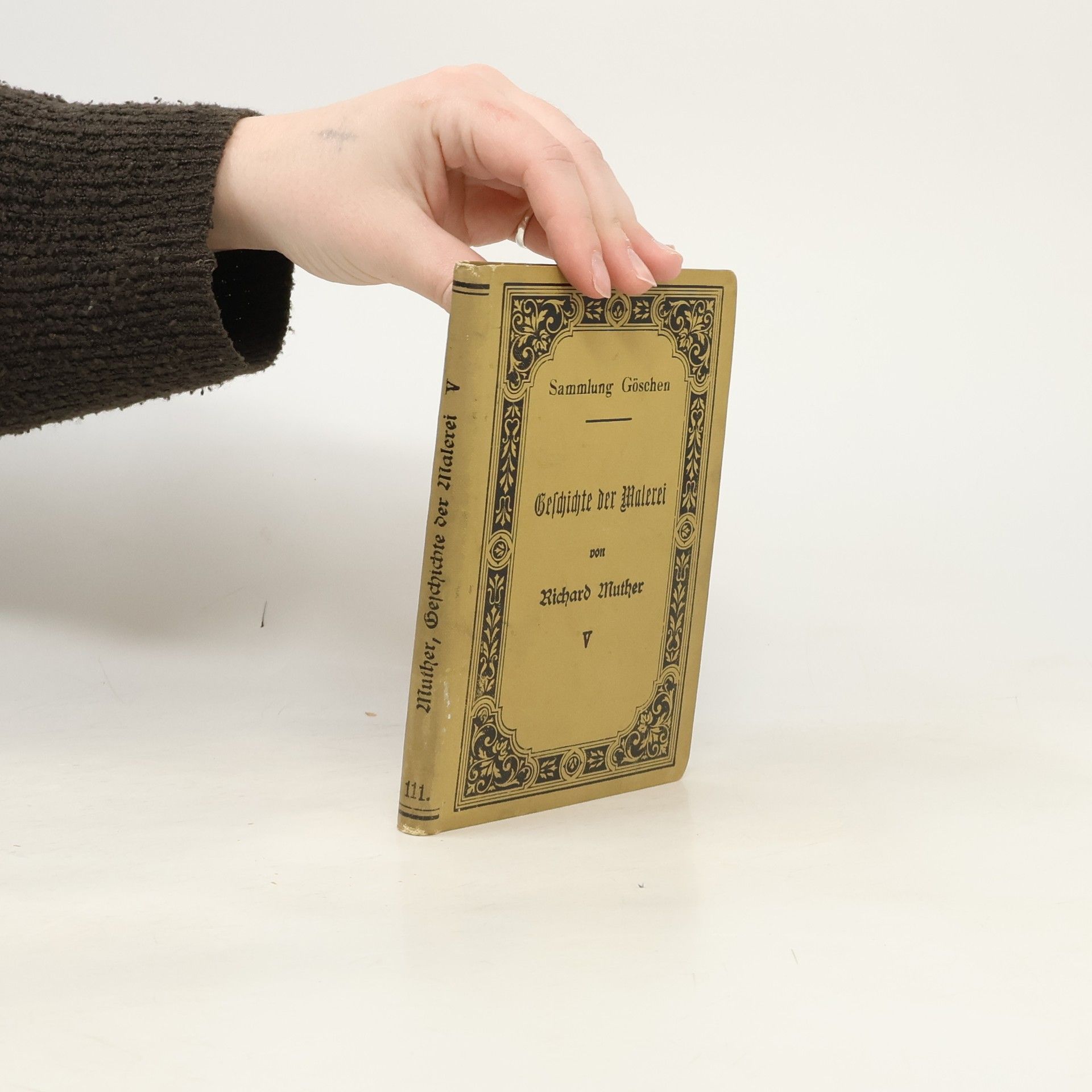 Richard Muther Geschichte der Malerei V.