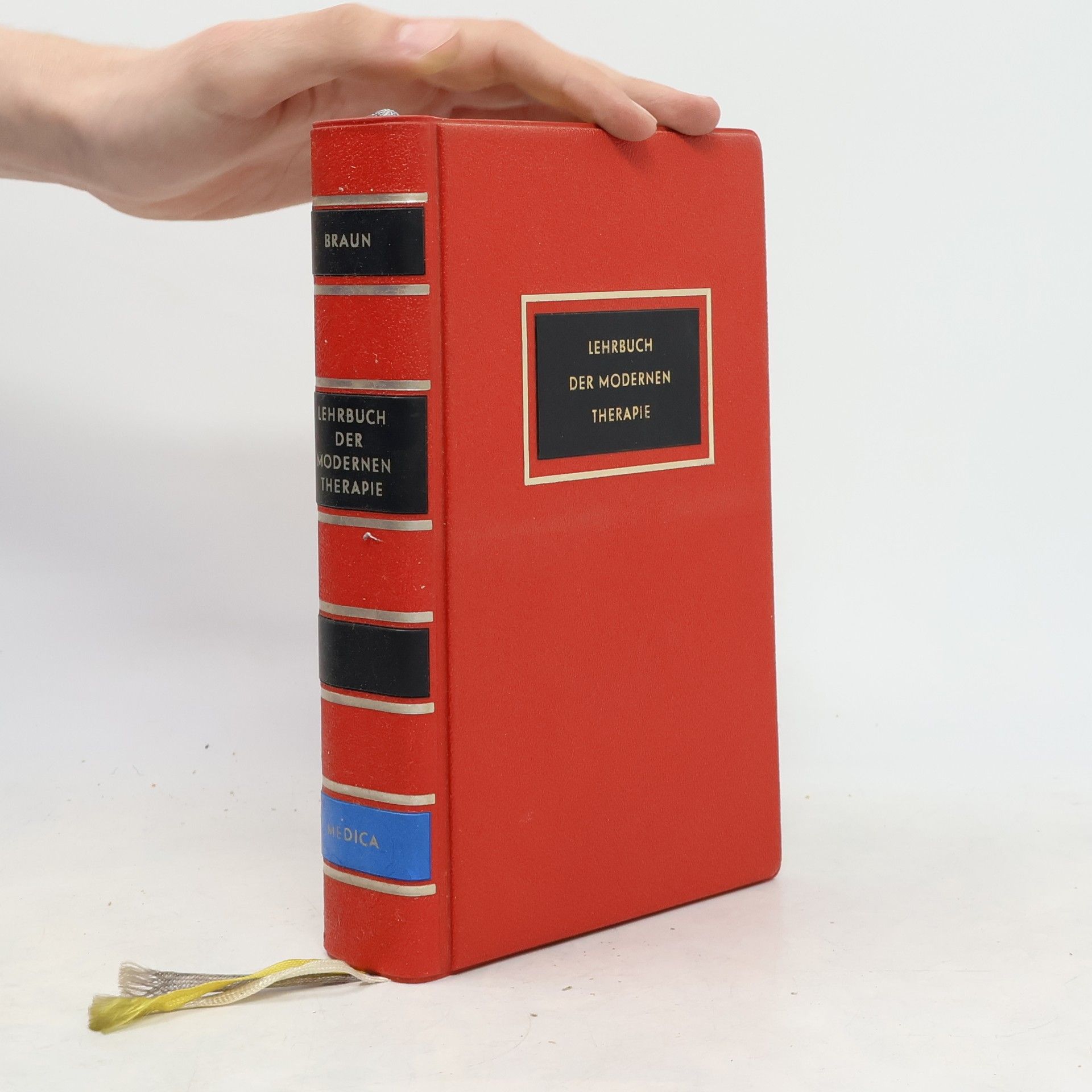 Hans Braun Lehrbuch der modernen Therapie