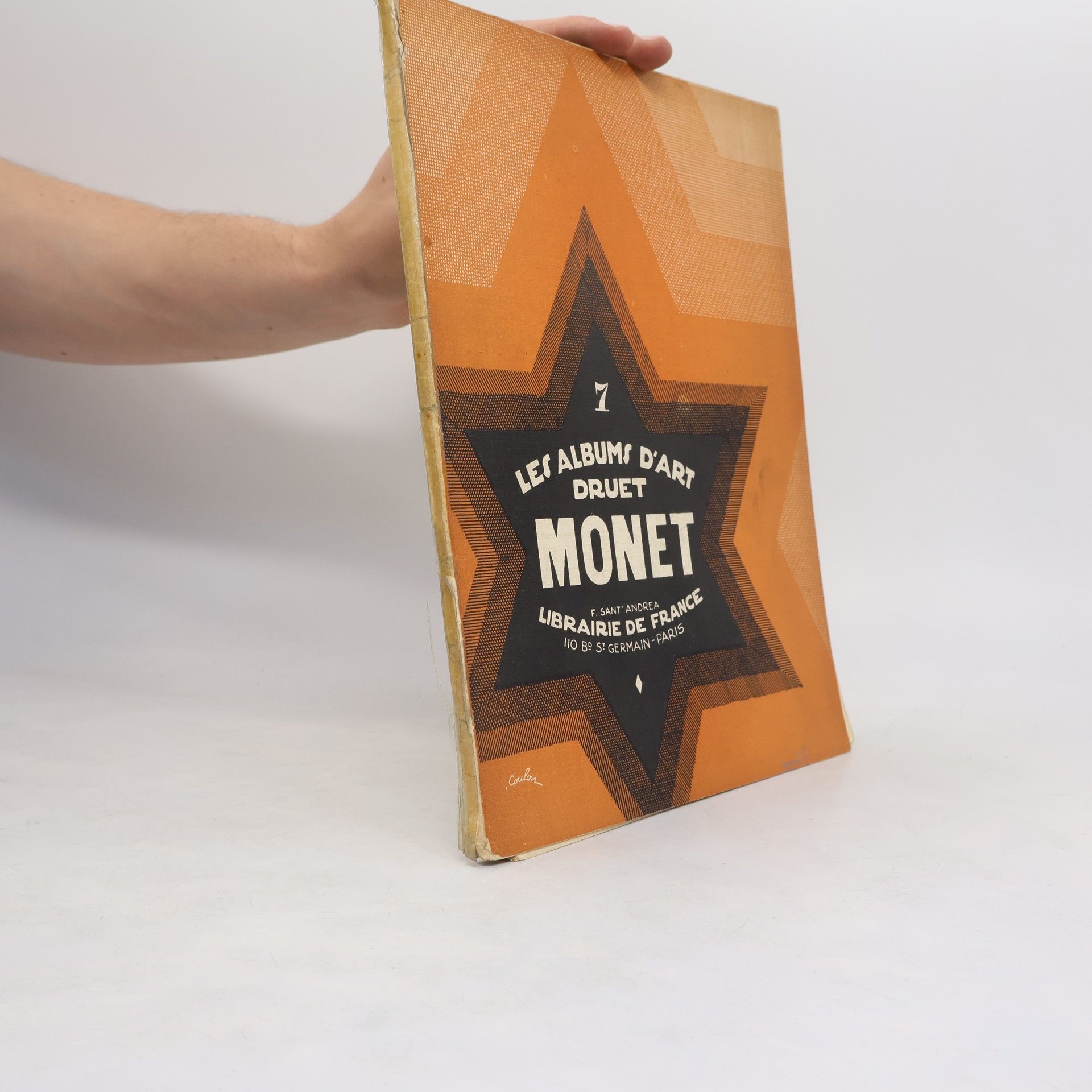 Kolektiv autorů Les Albums d'art Druet VII. Claude Monet