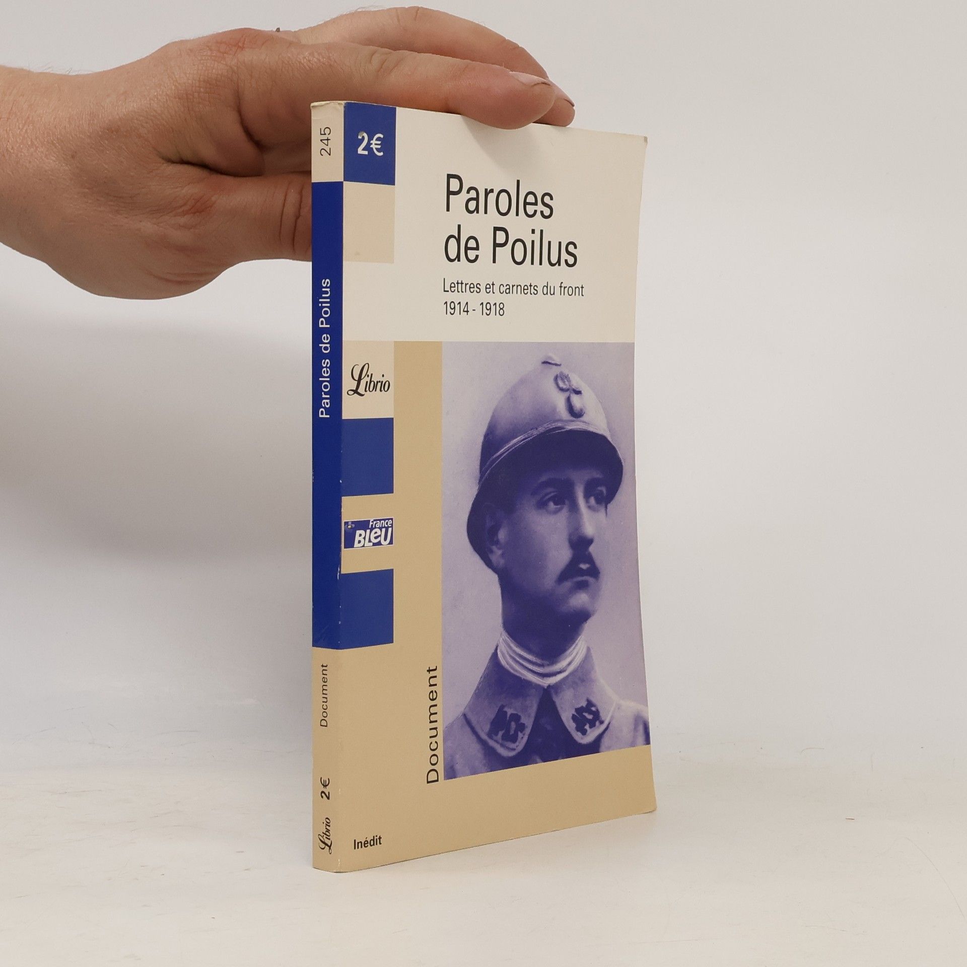 Jean-Pierre Guéno Paroles de Poilus