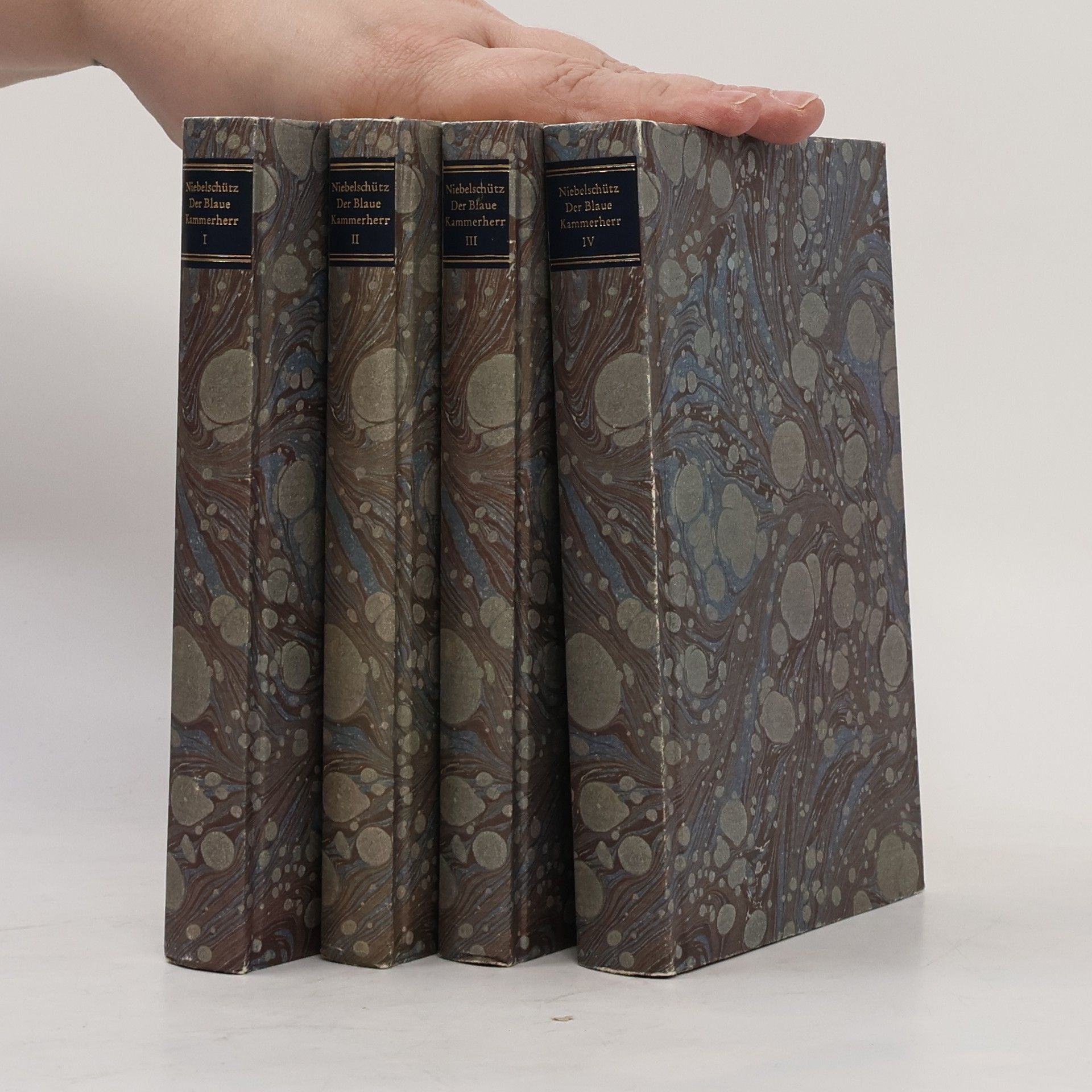 Wolf von Niebelschütz Der blaue Kammerherr I. - IV.