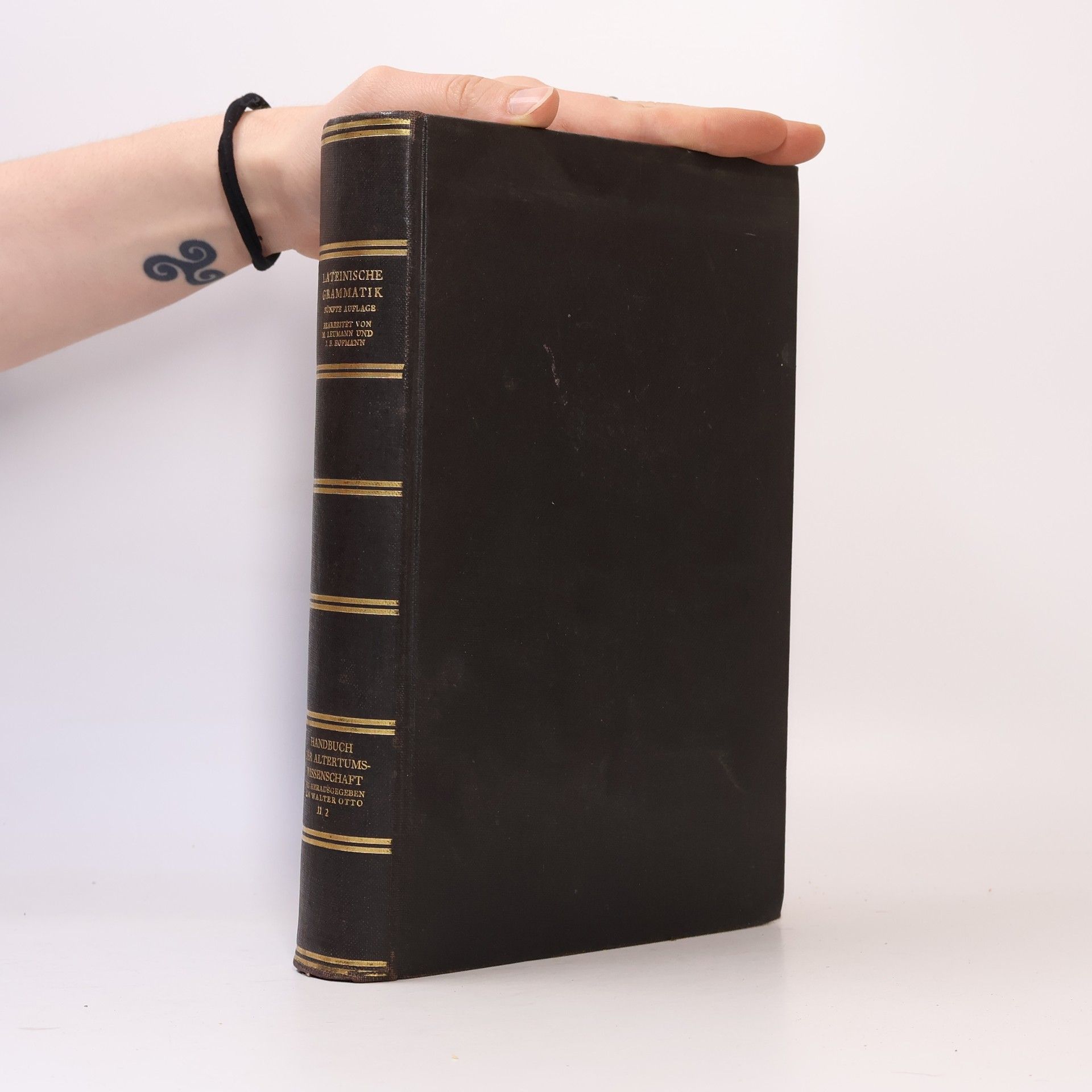 Manu Leumann Stolz-Schmalz lateinische Grammatik