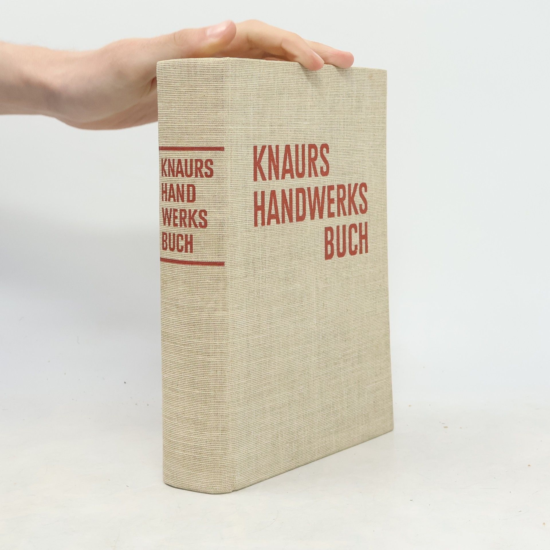 Günther Voss Knaurs Handwerks Buch