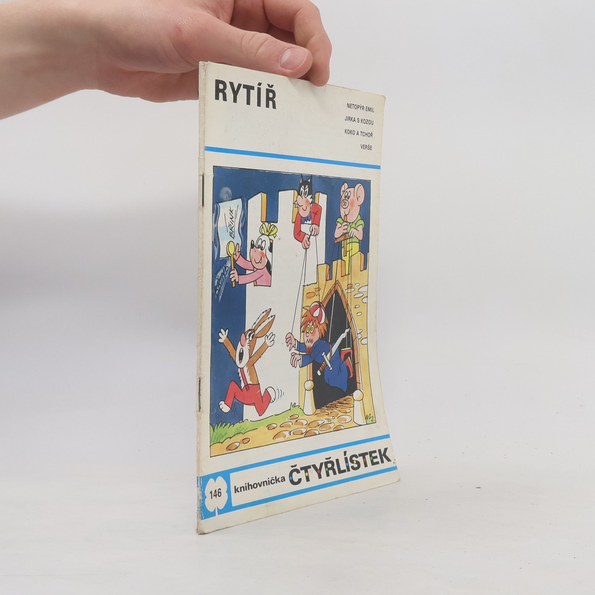 Jaroslav Němeček Čtyřlístek 146. Rytíř
