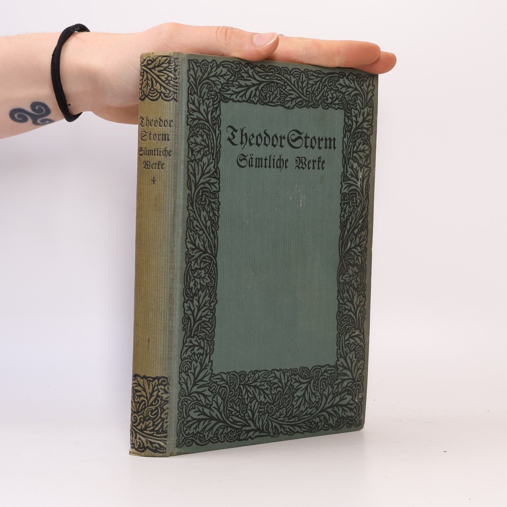 Theodor Storm Sämtliche Werke. Vierter Band
