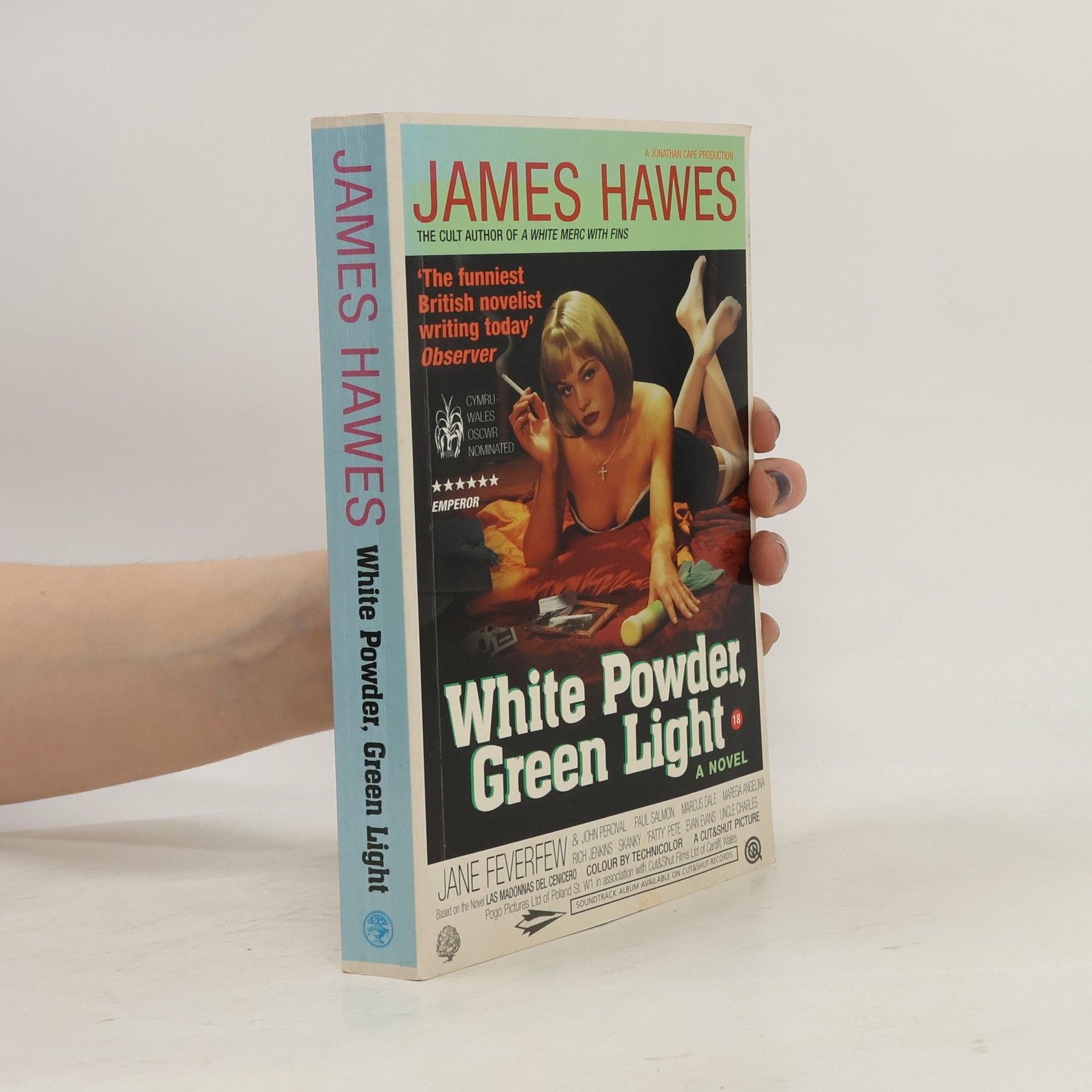 White powder, green light