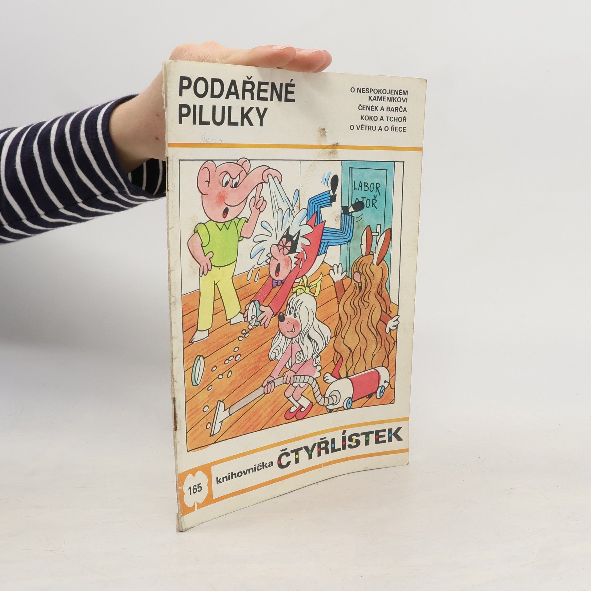 Jaroslav Němeček Čtyřlístek 165. Podařené pilulky