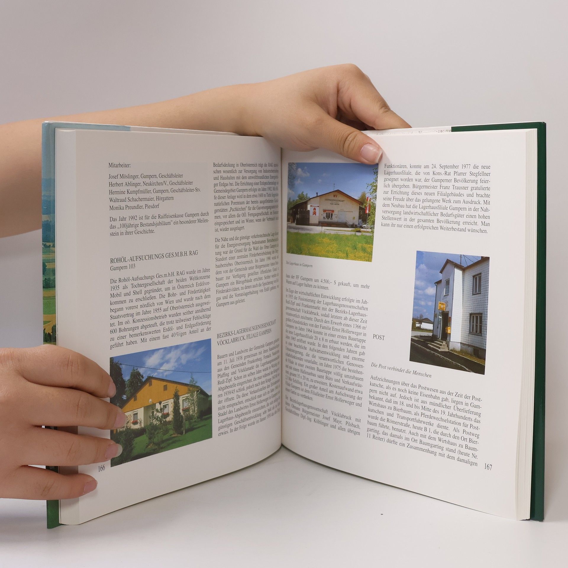 Hans D. Plötzeneder Heimatbuch Gampern