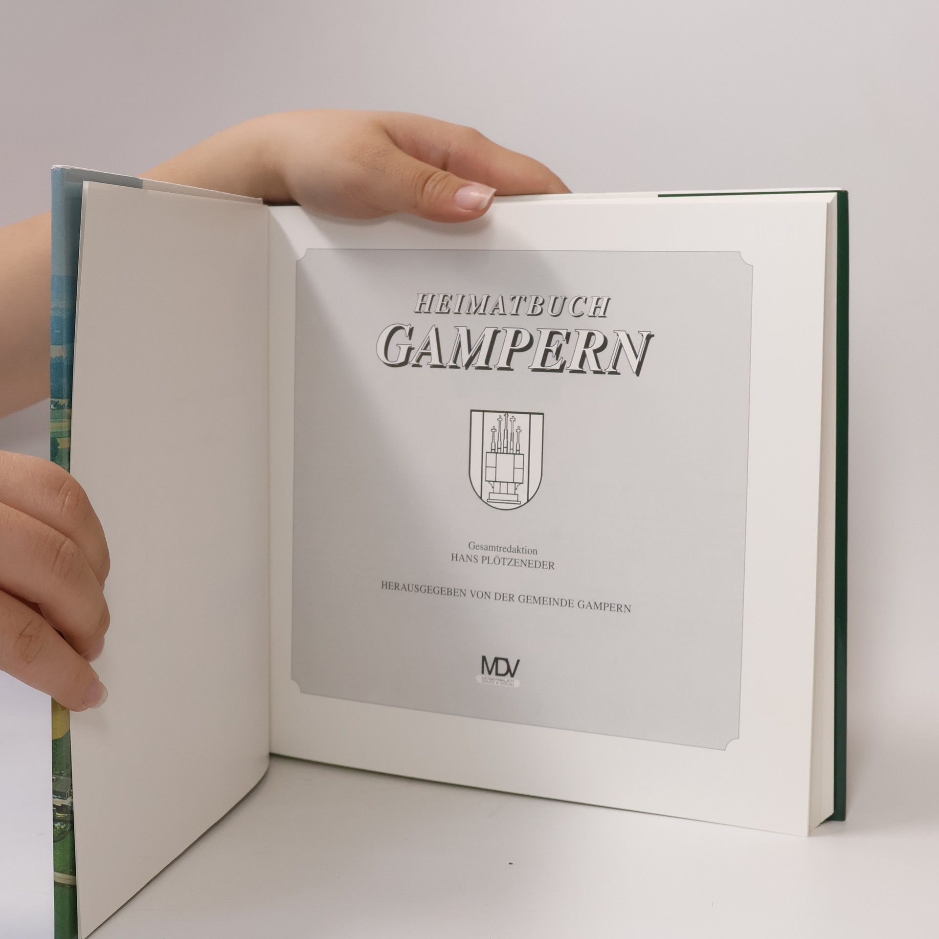 Hans D. Plötzeneder Heimatbuch Gampern