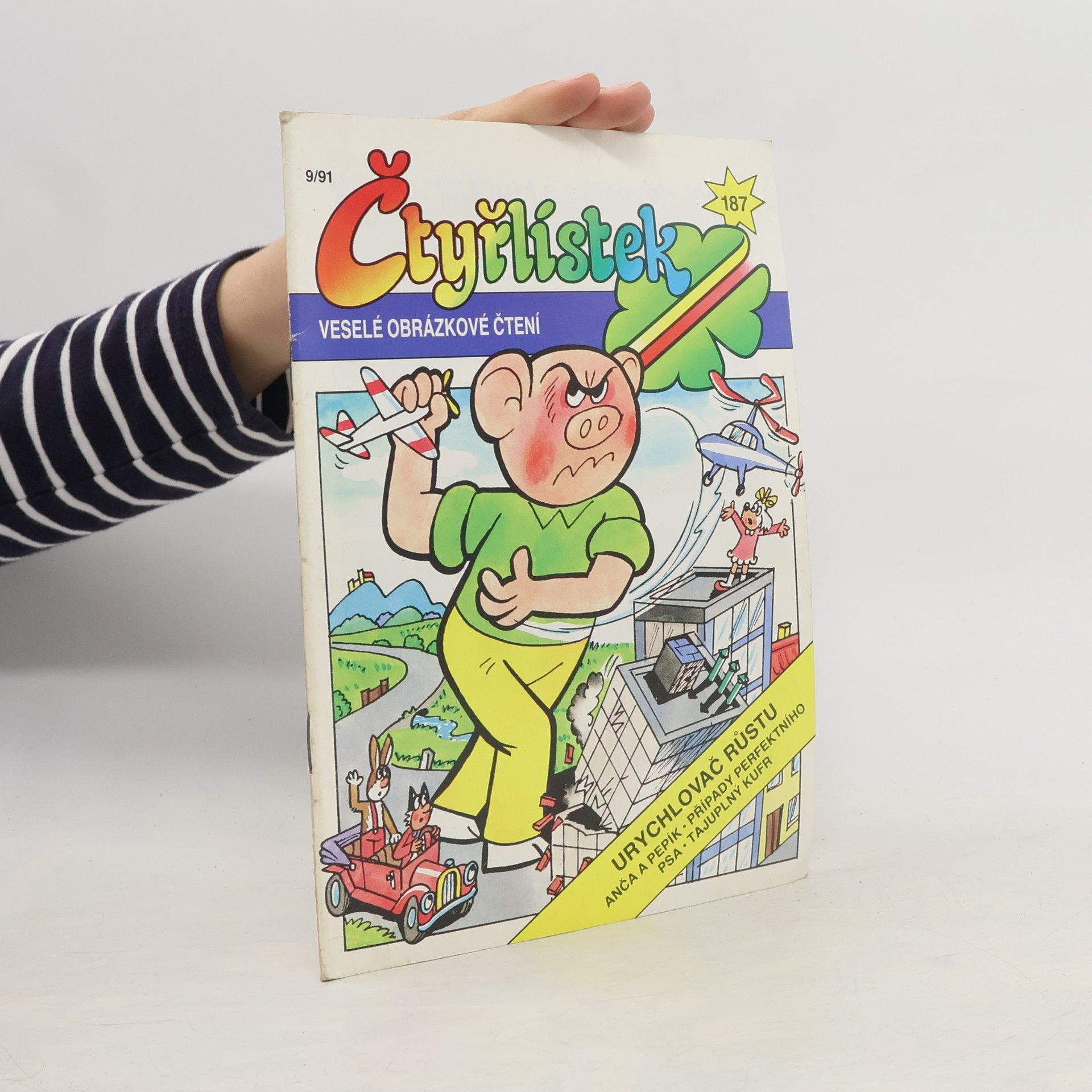 Various authors Čtyřlístek 187, 9/1991. Urychlovač růstu