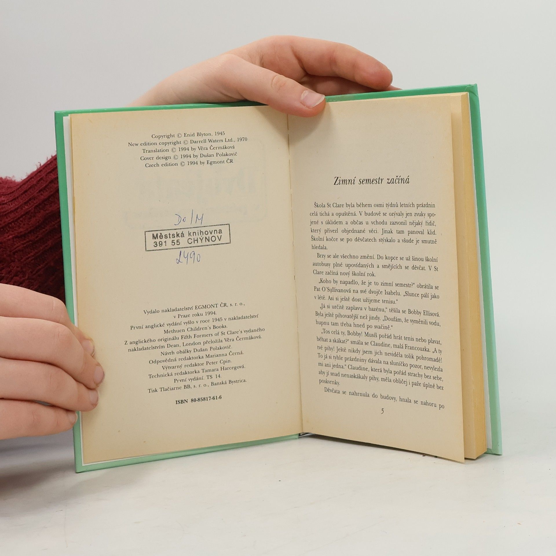 Enid Blyton Dvojčata v pátém ročníku