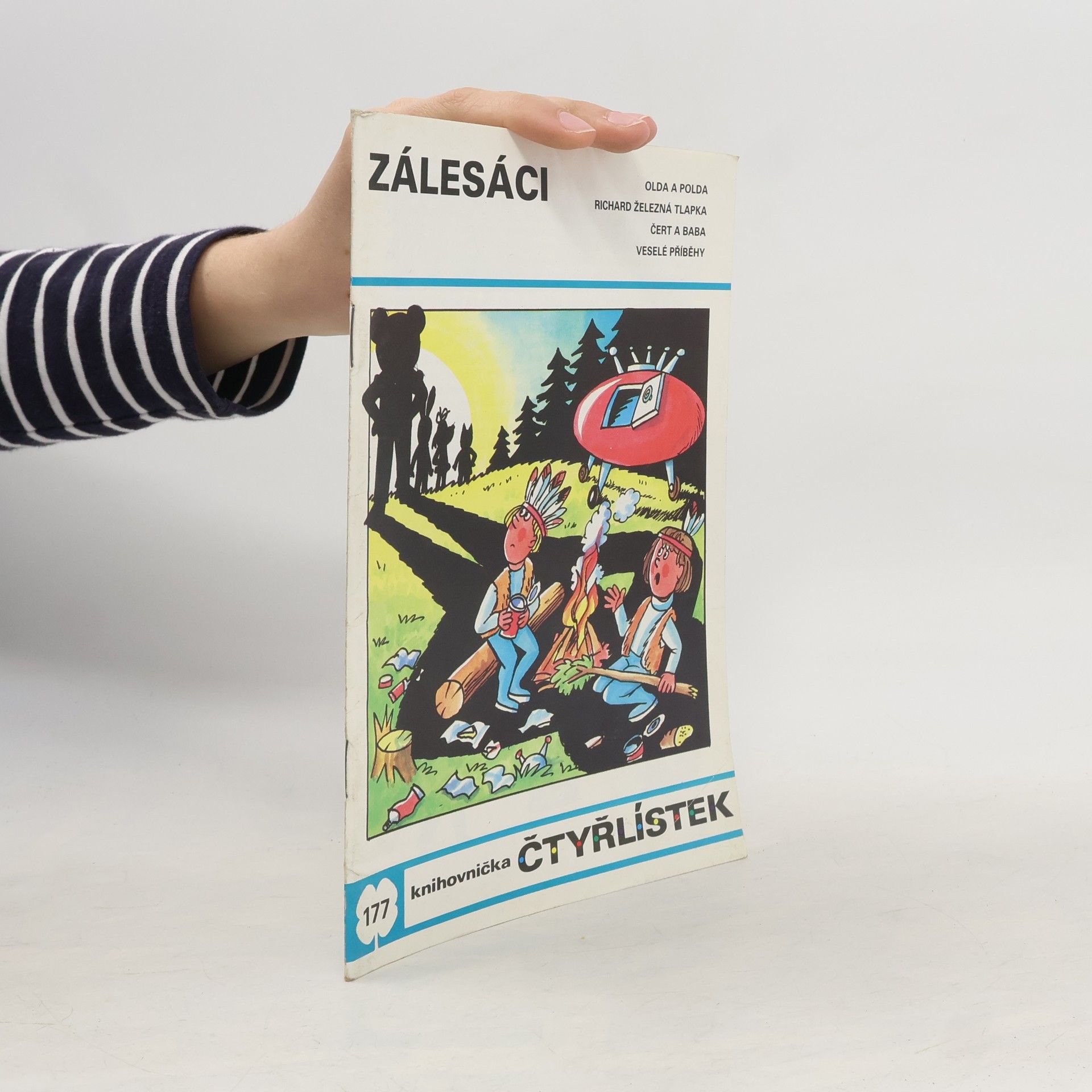 Ljuba Štíplová Čtyřlístek 177. Zálesáci