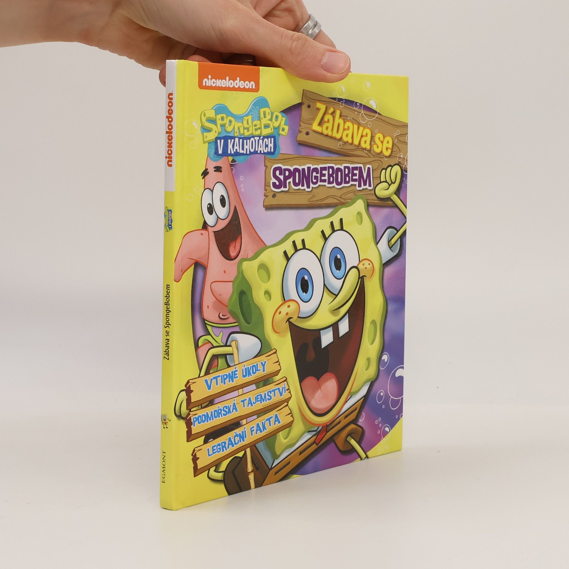 Nickelodon SpongeBob v kalhotách. Zábava se SpongeBobem