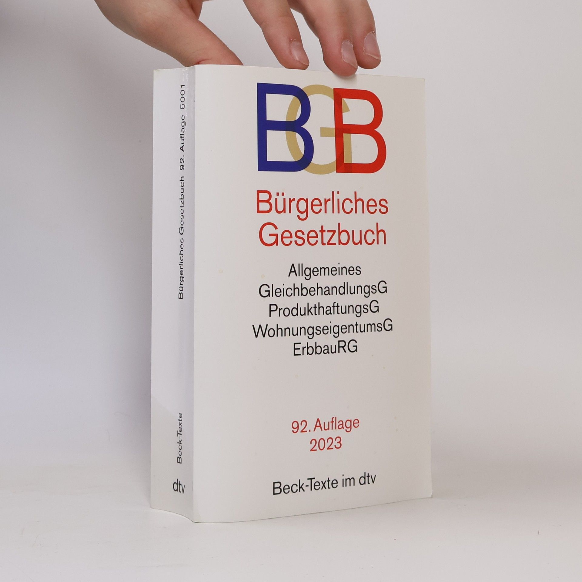 Collectif d'auteurs Bürgerliches Gesetzbuch