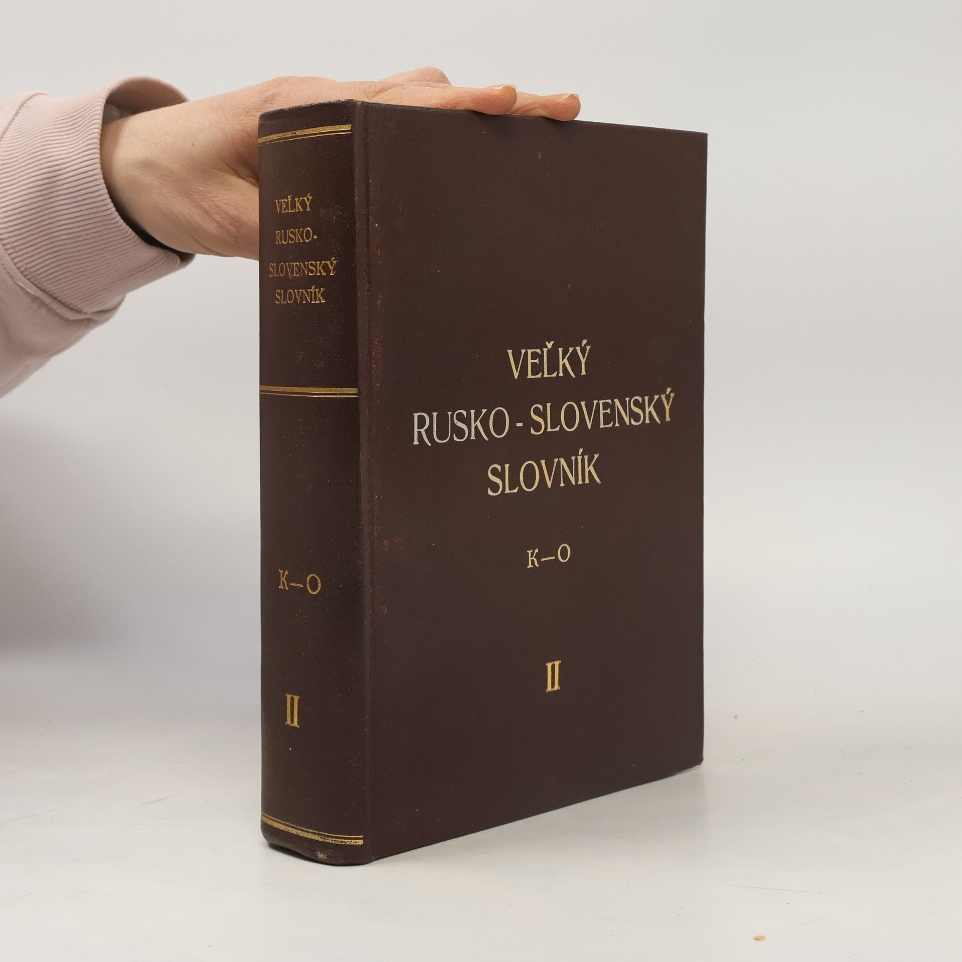 Kolektiv autorů Vel'ky rusko-slovenský slovník II.