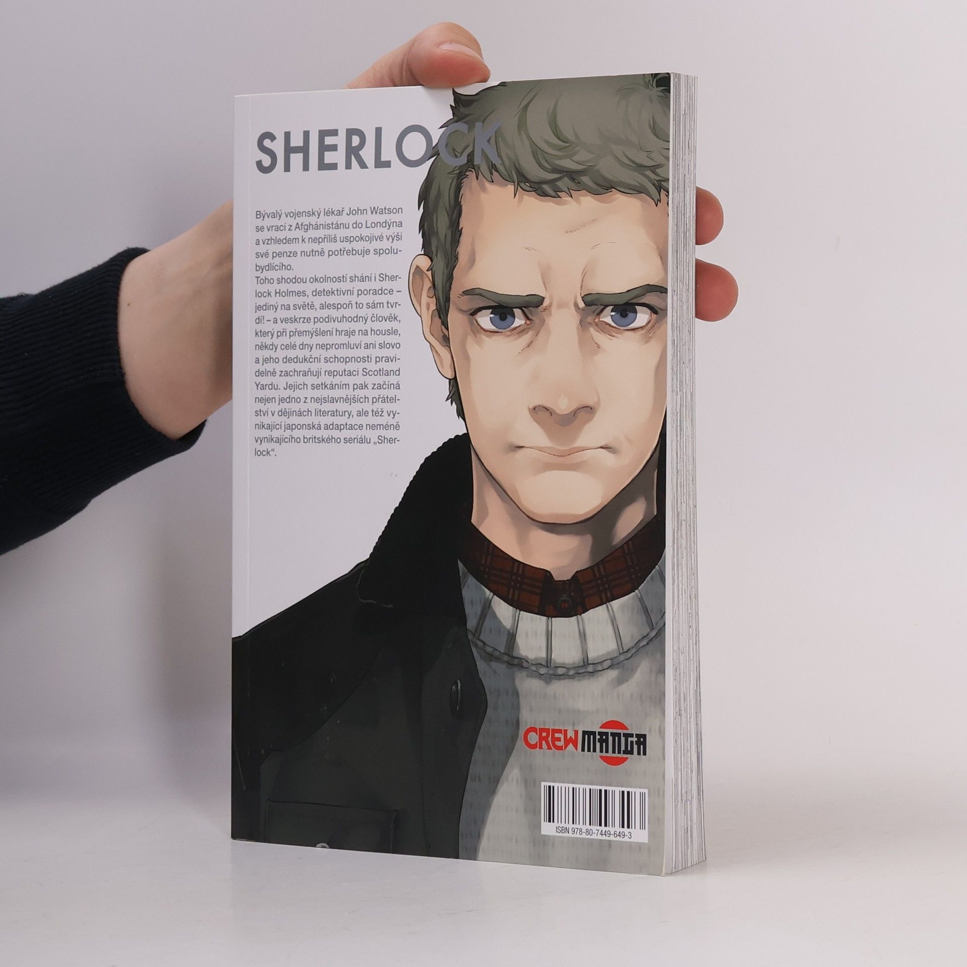Steven Moffat Sherlock. Studie v růžové